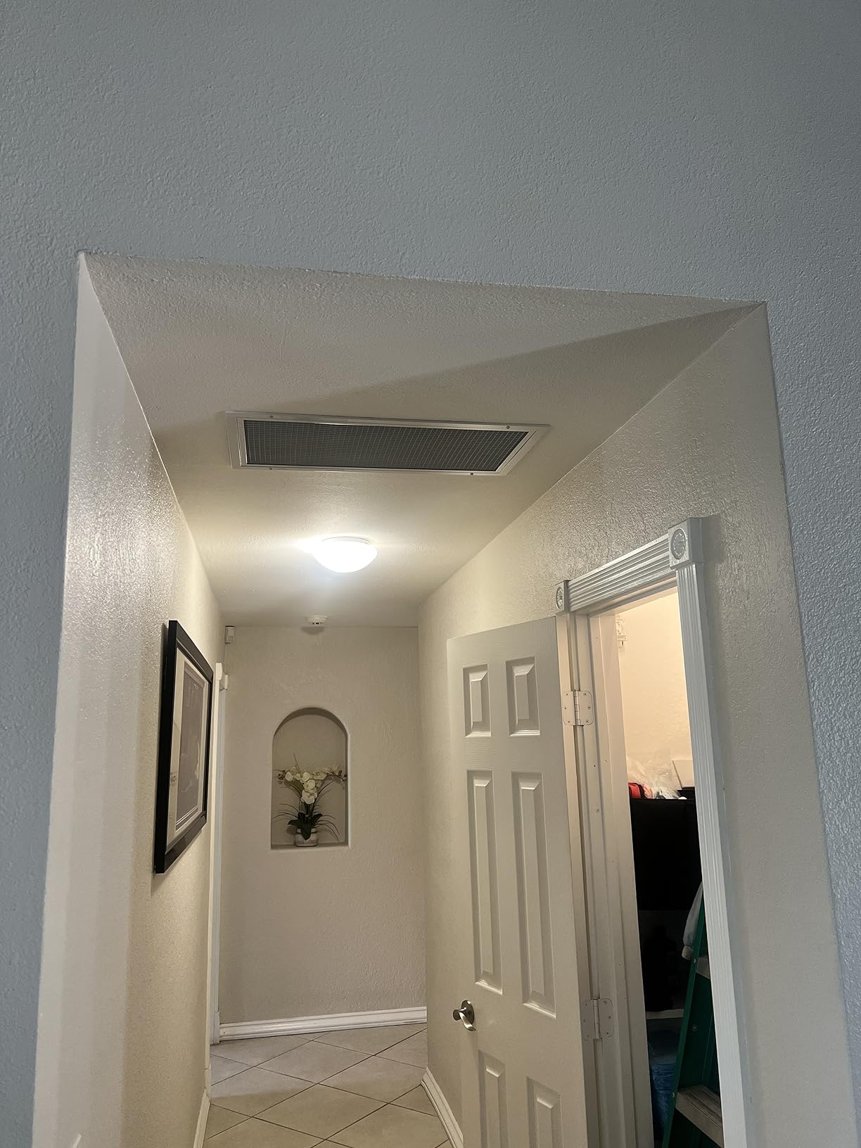 Centric Air QA-Deluxe 6500 Whole House Fan | Energy Efficient | Low Voltage Plug and Play, 2-Speed Wall Switch with Timer | R-5 Insulated Damper | Quiet Operation | Made in USA | Attic Ceiling Mount customer photo 2
