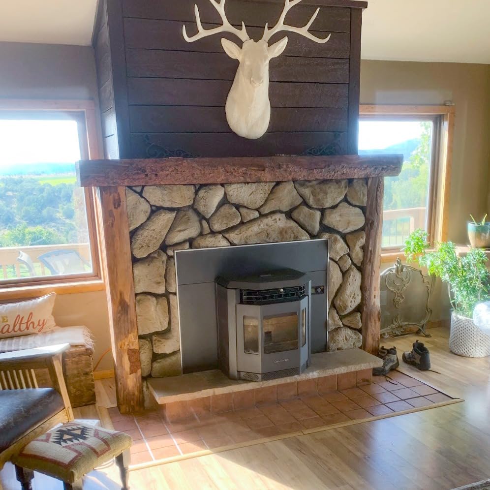 HP22i Pellet Stove Fireplace Insert Heats 2800 sq.ft 47 lb Hopper Capacity customer photo 1