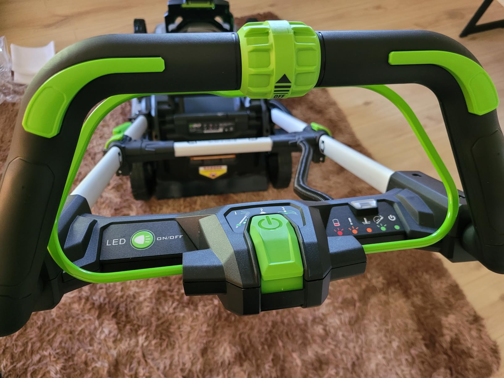 EGO POWER+ 21-Inch Cordless Electric Self-Propelled Lawn Mower Kit - LM2135SP customer photo 2