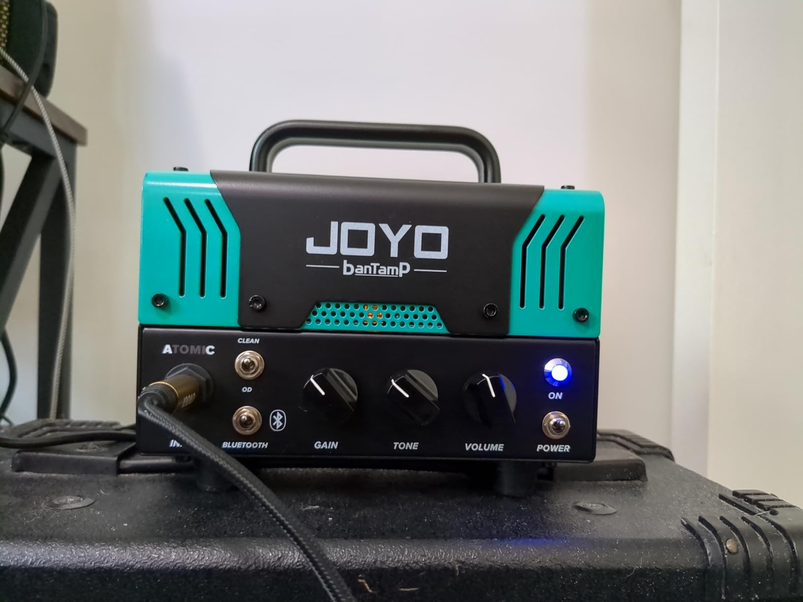 JOYO Atomic BanTamp Series Mini Amp Head 20W Hybrid Tube 2-Channel Guitar Amplifier with Bluetooth (No Sound, Need Extra Speaker) customer photo 1
