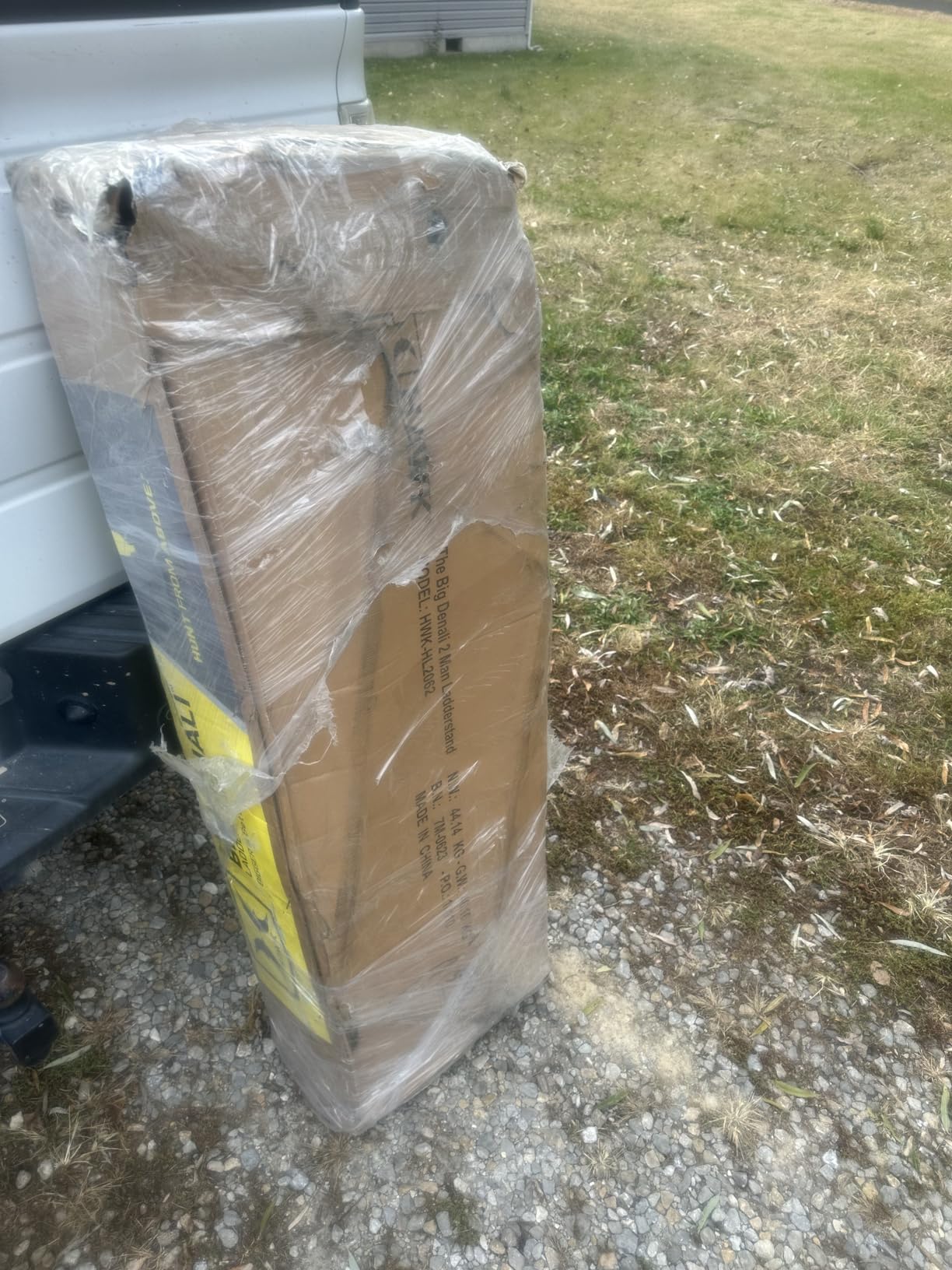 Hawk Hunting Big Denali Ladderstand with Wide Seat, Backrest, Portable Stacking Ladder System customer photo 1