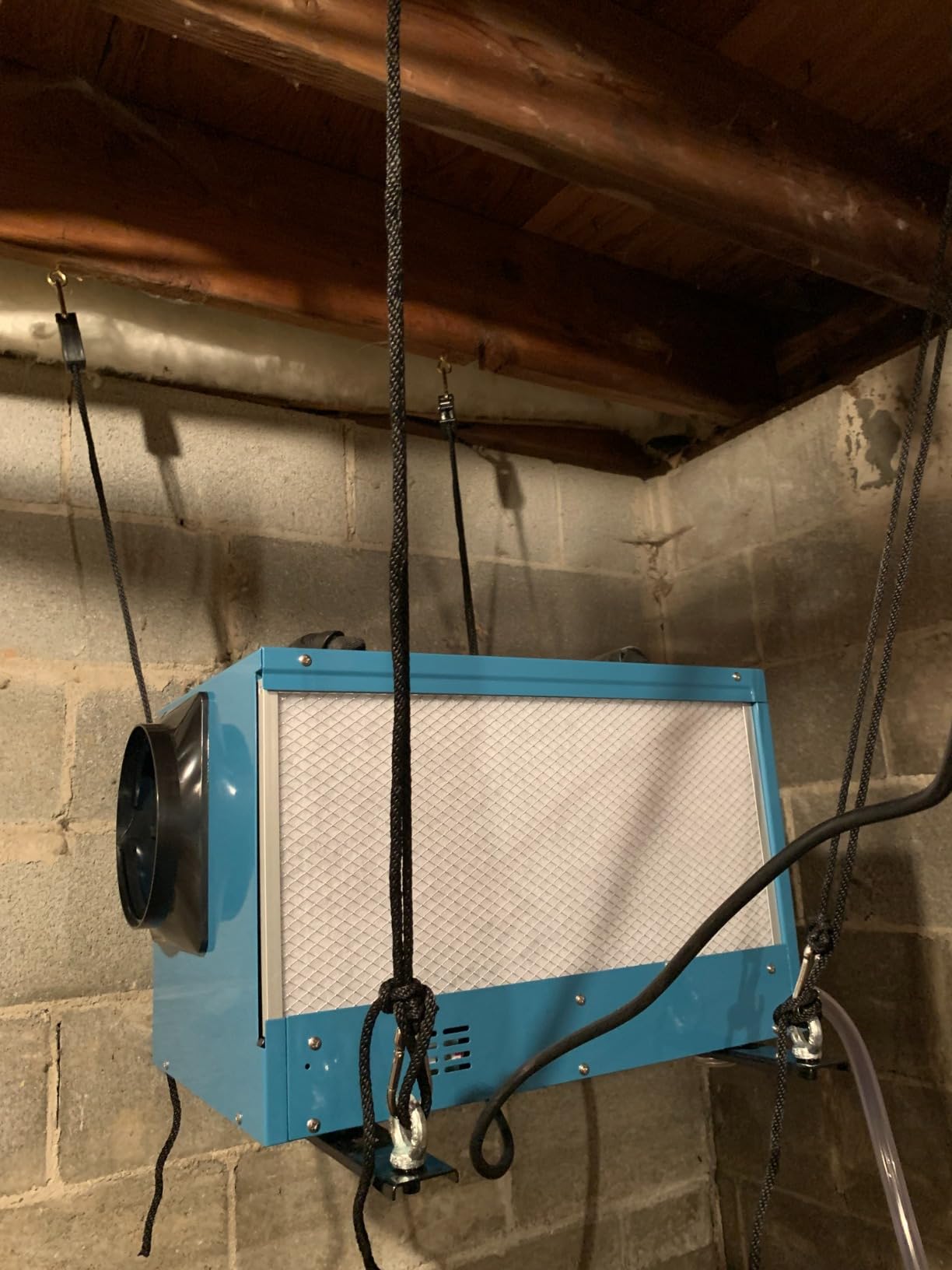 ALORAIR 113 Pints Crawlspace Dehumidifier for Commercial, Sentinel HD55 | Auto Defrost, High Capacity, 1,200 Sq. Ft., with Drain Hose, for Basement, Commercial, Industrial, 6-Year Limited Warranty customer photo 1