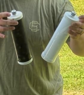 FRIZZLIFE RV Water Filter-NSF/ANSI 53&42 Certified Inline Hose Filter for RV-0.5 Micron High Water Pressure, Reduce Chlorine, Lead, Heavy Metals, Odors - for Marine, Camper, Garden, MV99 customer photo 1