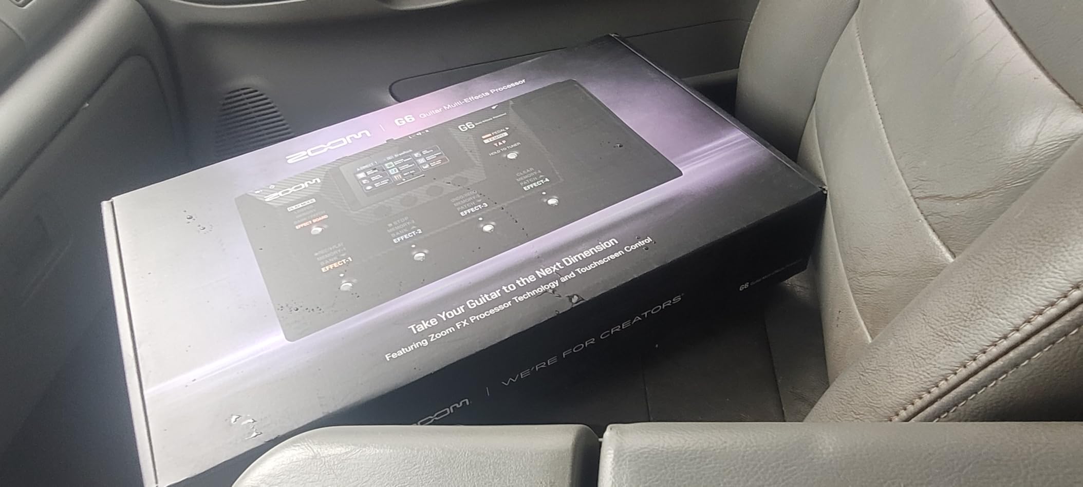 Zoom G6 Guitar Multi-Effects Processor with Amp Modeling, IRs & Looper | 100+ Effects, Amp Modeling, IRs, Looper, Touchscreen Display, USB Audio Interface customer photo 1