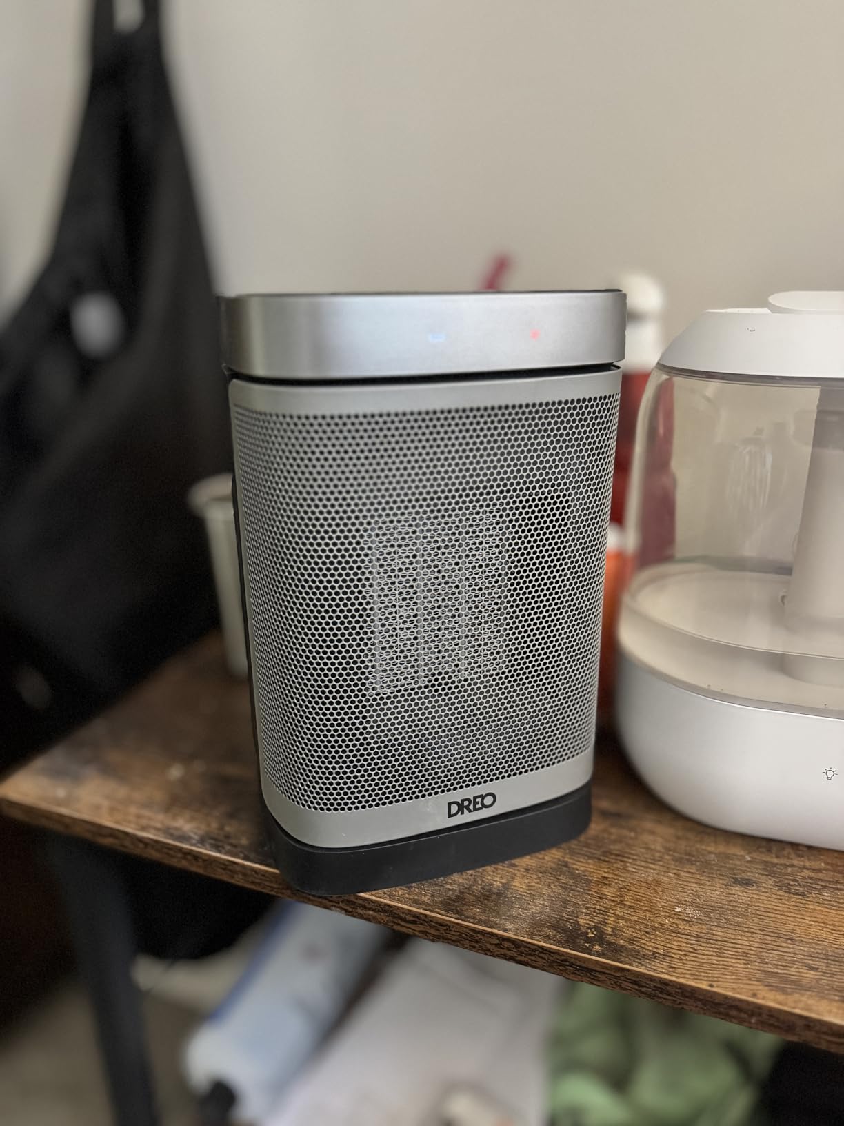 DREO Space Heater, Portable Electric Heaters for Indoor Use with Thermostat | 70° Oscillation, Remote, ECO, 12H Timer, 5 Modes, Safe Quiet Room Heater for Bedroom, 1500W PTC Ceramic Heater for Office customer photo 2