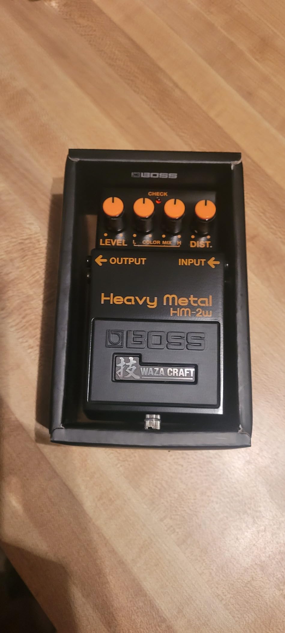 BOSS HM-2W Heavy Metal Waza Craft Distortion Pedal (Legendary Swedish Chainsaw Tone) customer photo 1