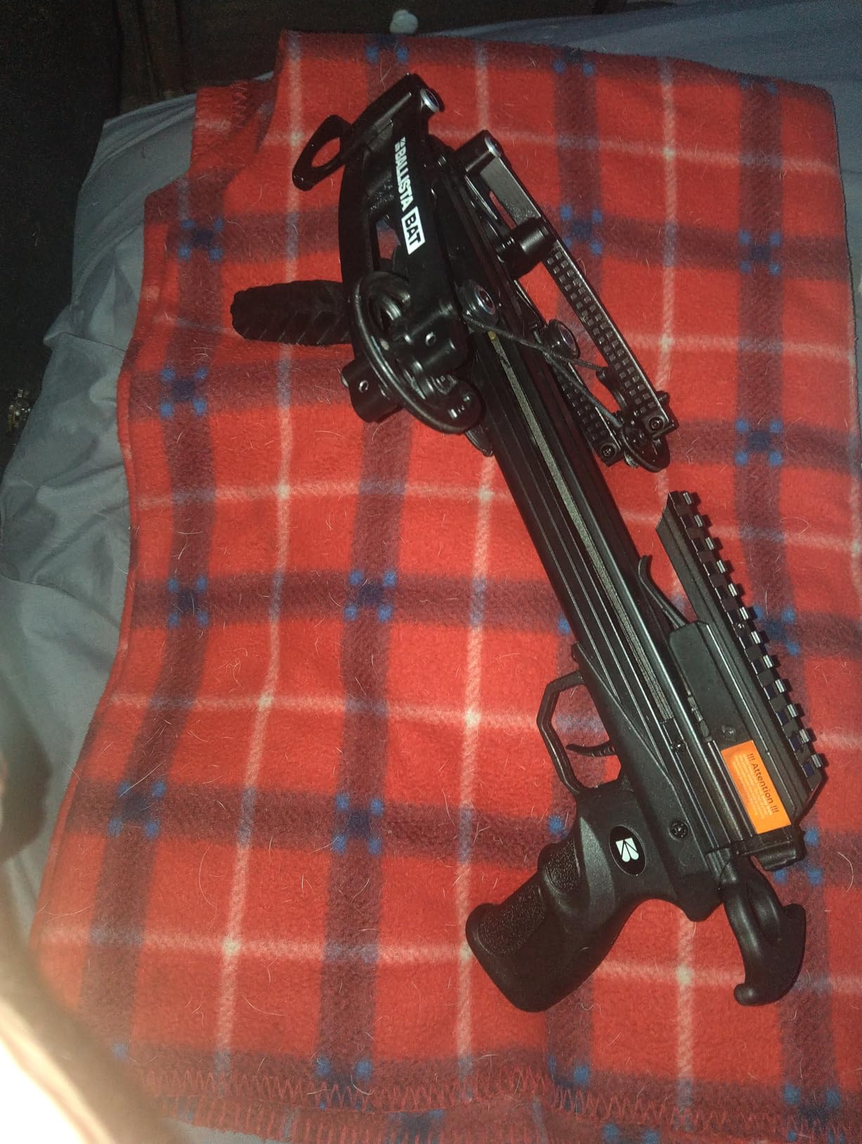 BAT Compound Crossbow for Hunting, Bowfishing and Target, 300 FPS, Built-in Cocking Assist customer photo 1