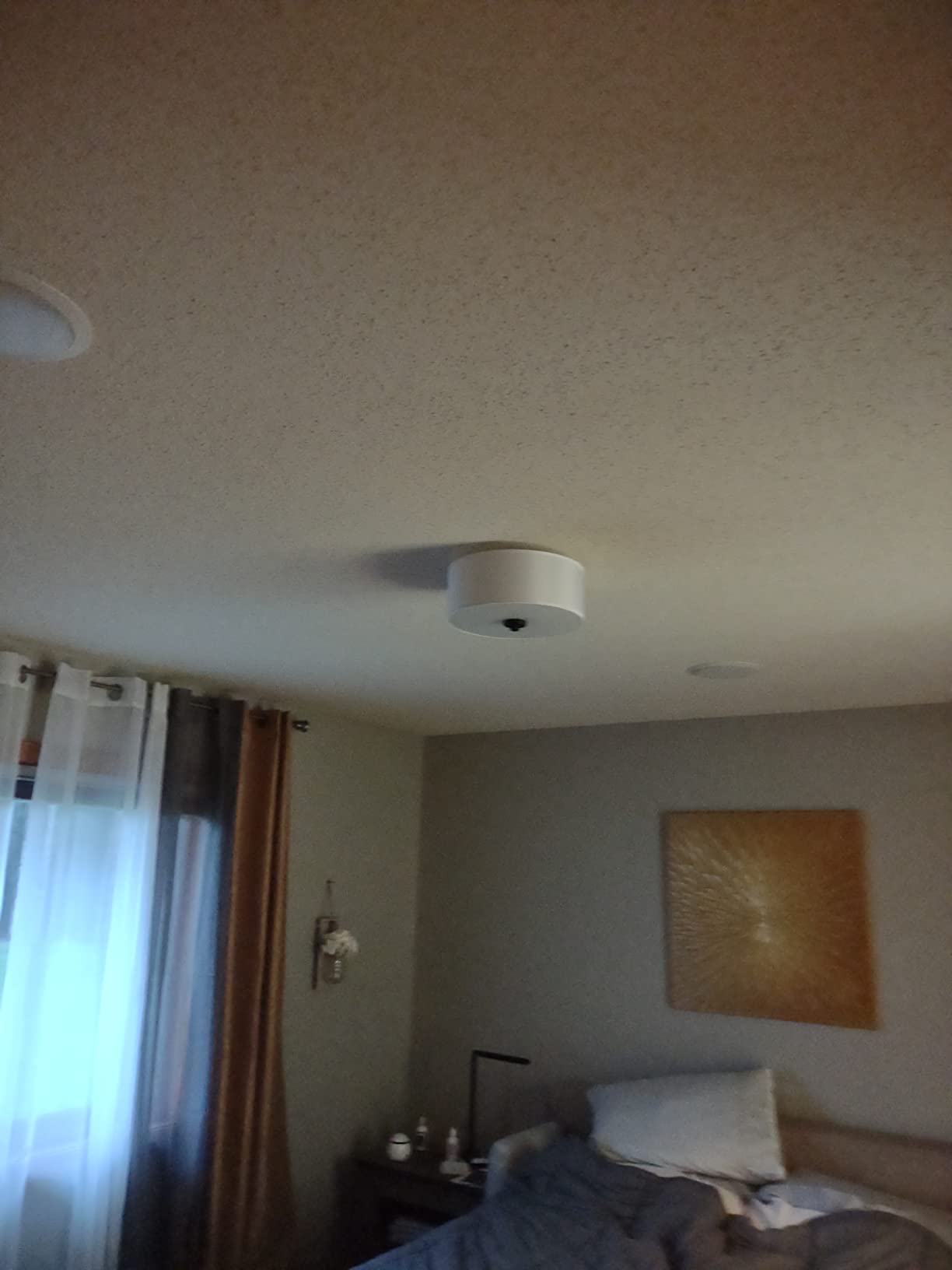 2-Light Flush Mount Ceiling Light Fixture, 12