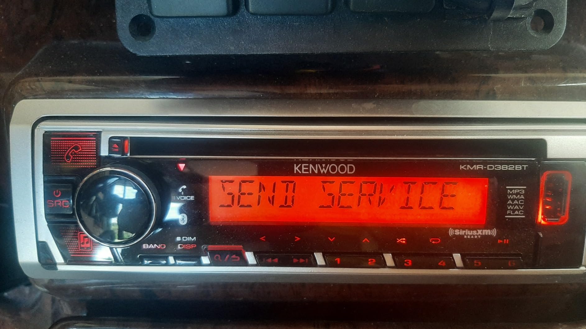 KENWOOD KMR-D382BT (50W x 4Ch) Single Din Car/Marine Stereo Head Unit with Bluetooth, Hands-Free Calling, CD Player, USB, AM/FM Radio, SiriusXM Ready, All-Weather in-Dash Boat & Car Audio Receiver customer photo 2