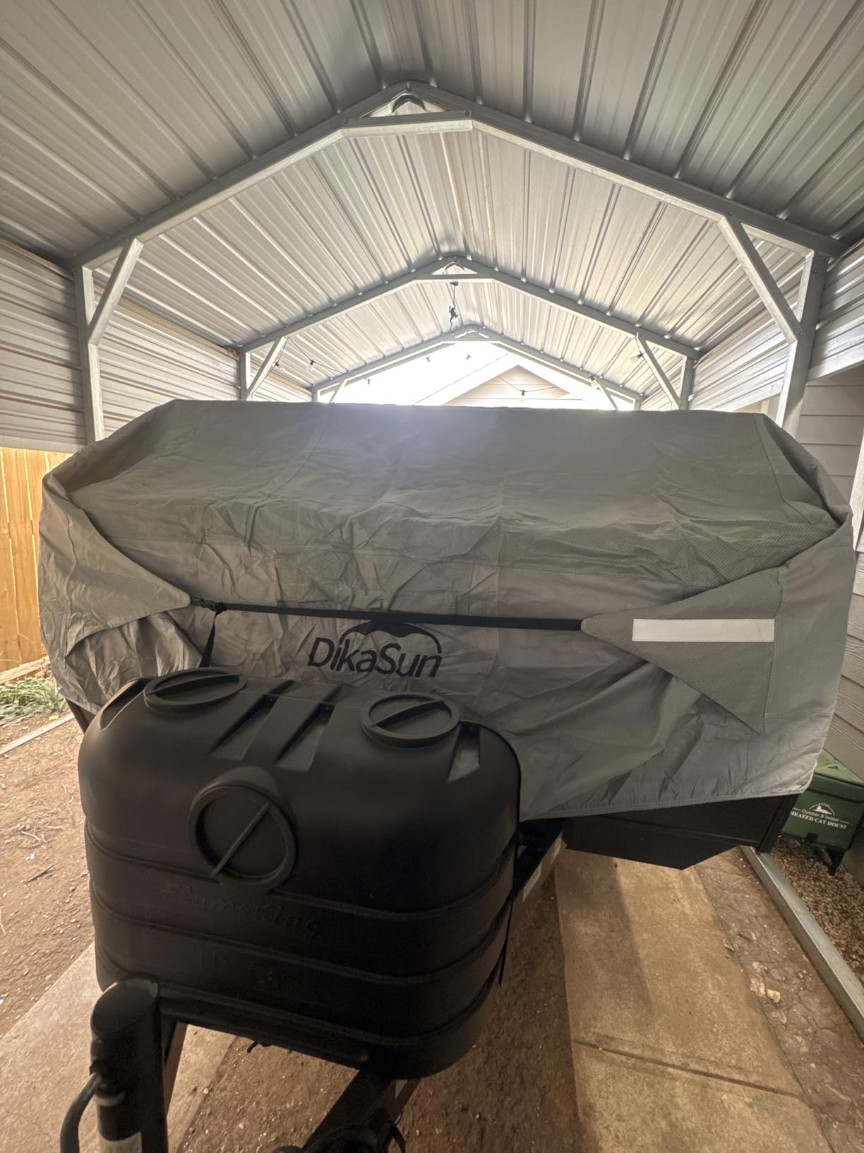 Class C RV Cover 29' ~ 32', 7 Layers Top Motorhome Cover, Heavy Duty Anti-UV Camper Cover Windproof Ripstop Class C Travel Trailer Cover customer photo 1