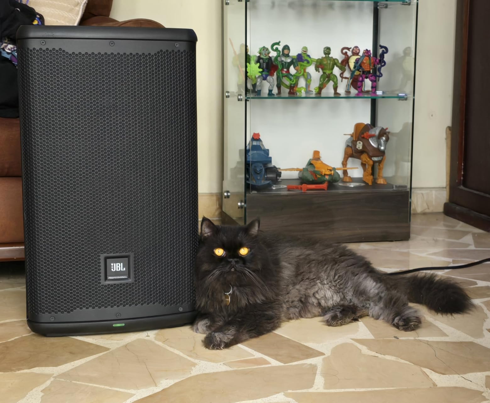 JBL Professional EON710 Powered PA Speaker with Bluetooth, 10 inch, 1300 Watt, Wired Electric, Black customer photo 1