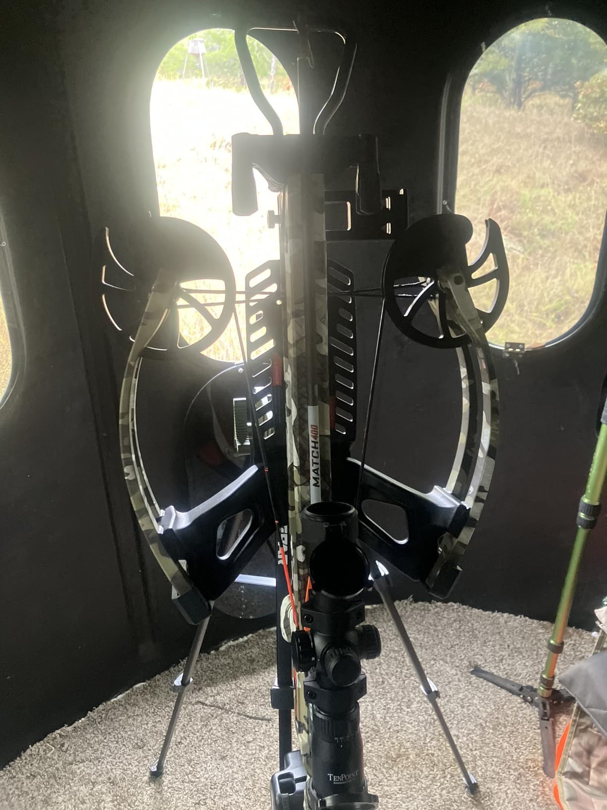 Wicked Ridge by TenPoint Fury 410 De-Cock Crossbow, Peak XT - 410 FPS with RangeMaster Pro Variable Speed Scope & ACUdraw De-Cock System customer photo 1