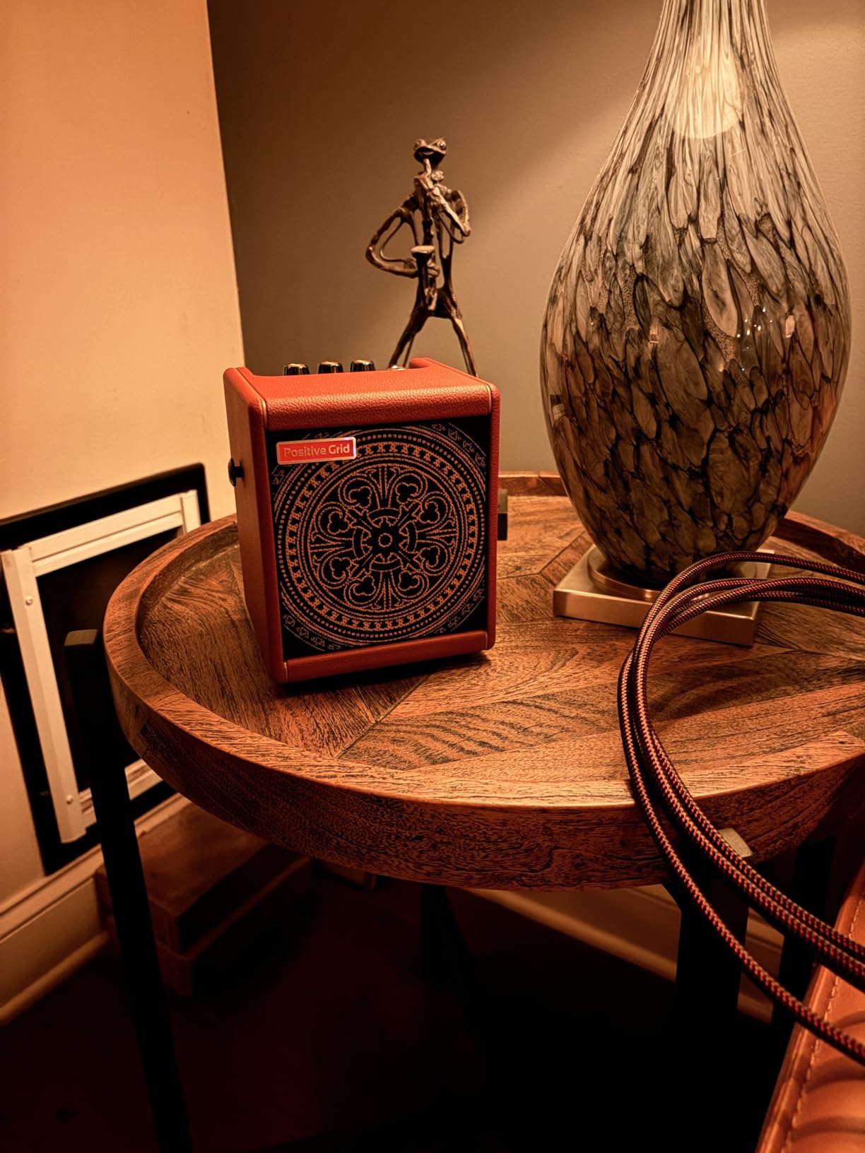 Positive Grid Spark MINI 10W Portable Smart Guitar Amp & Speaker (Black) | Portable amp & Bluetooth speaker for electric, acoustic & bass. 100k+ tones, Spark AI, Smart Jam, up to 8-hr battery. customer photo 2