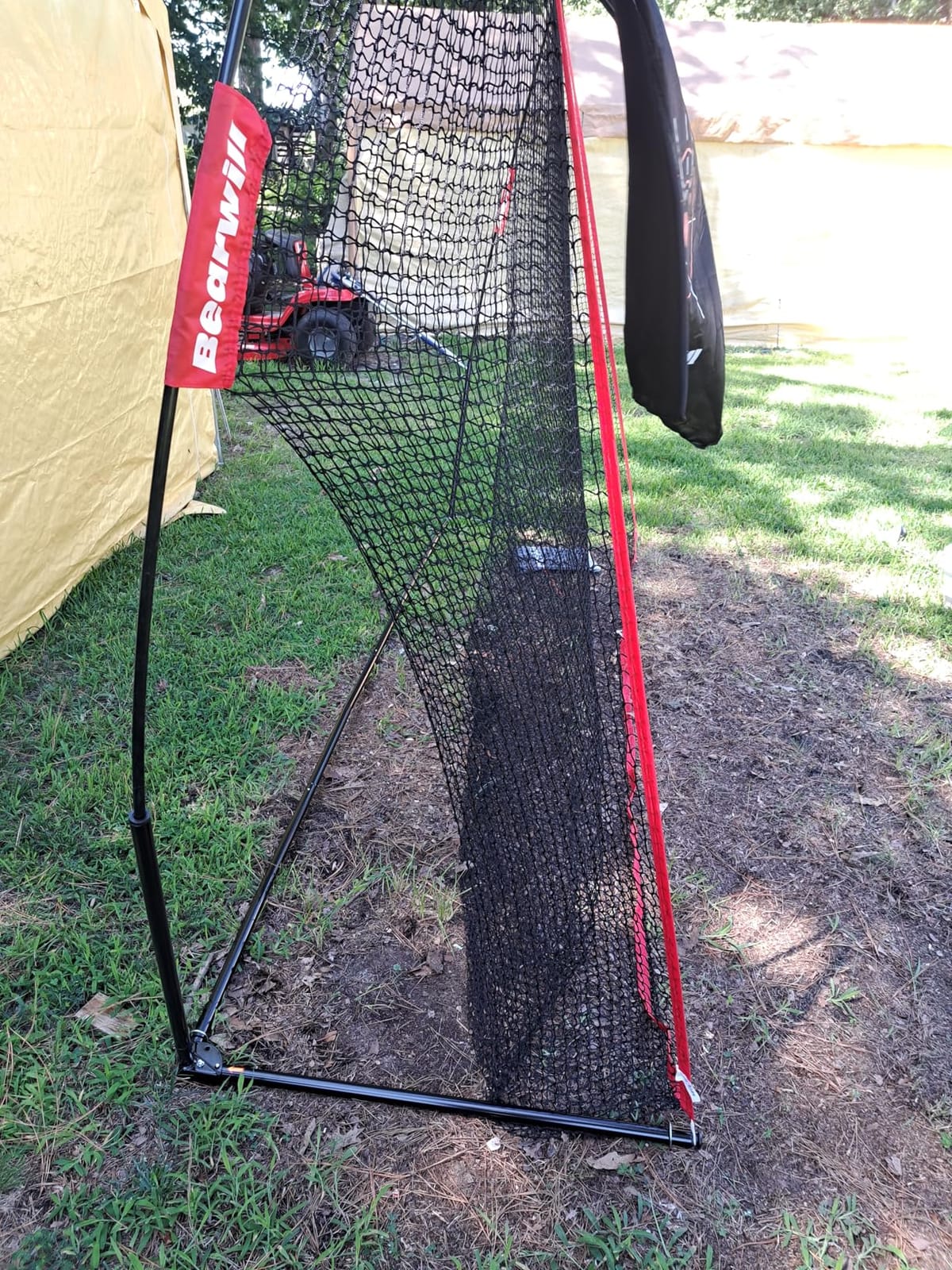 Golf Net, 10x7ft Heavy Duty Golf Practice Nets with Mat for Indoor Outdoor, Golf Hitting Nets with Target Cloth, 7 Tees, 6 Balls for Backyard Driving Chipping Training customer photo 2