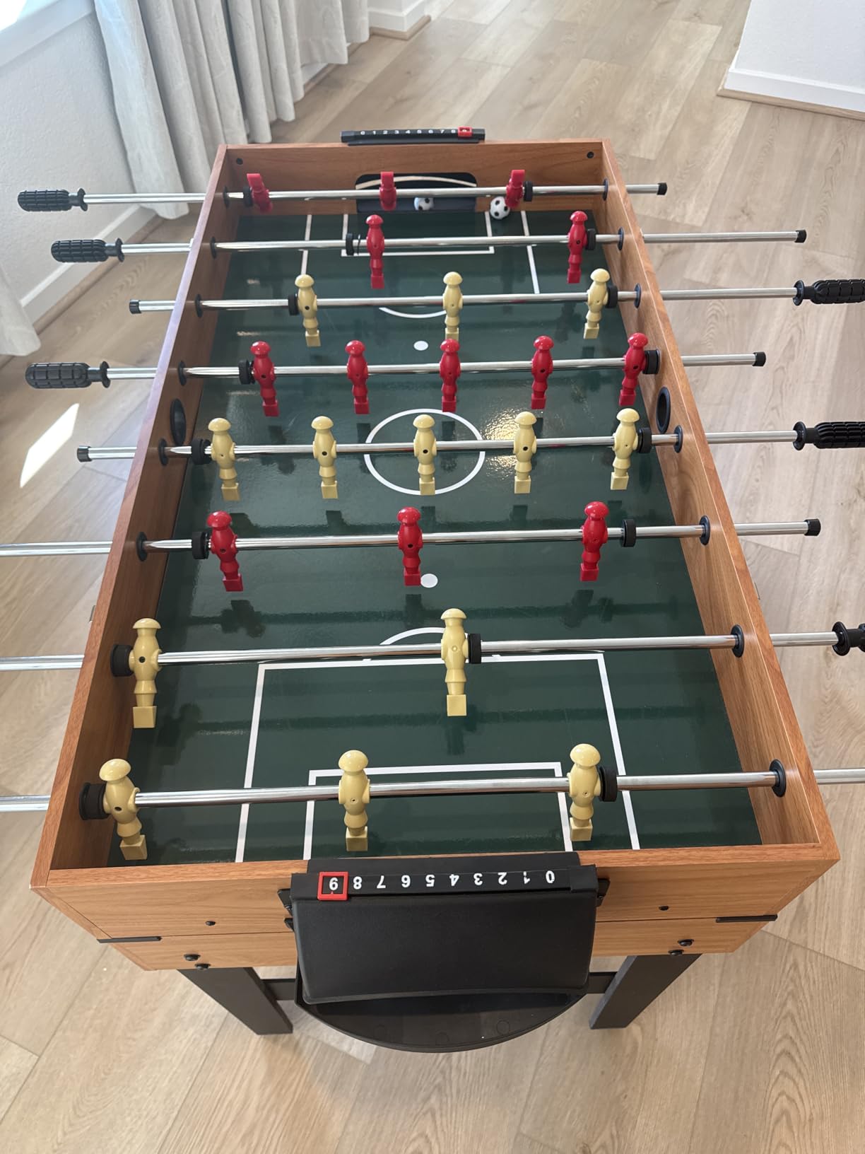 Goplus 48 Inch Multi Game Table, 3-in-1 Adult Size Foosball, Pool Table, Slide Hockey Table Combo Set w/Billiard, Soccer & Hockey customer photo 2