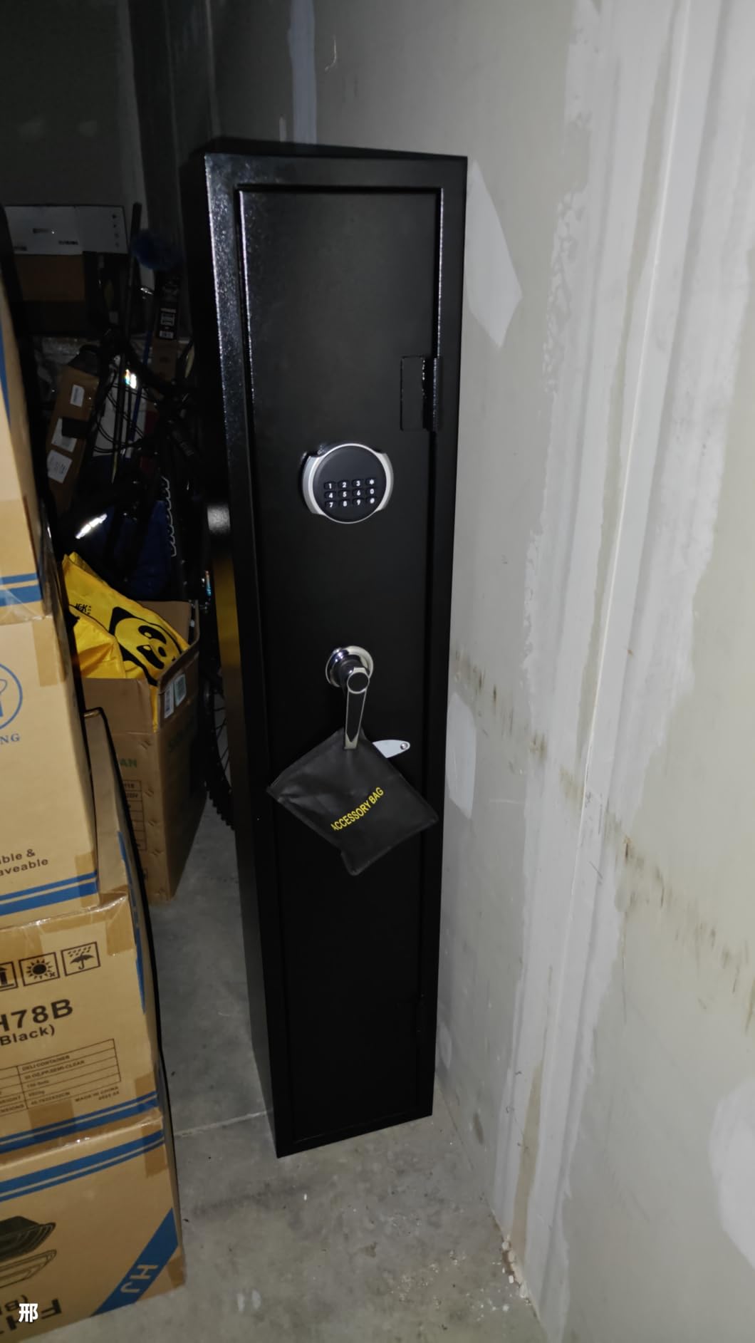 KAER 2-3 Gun Safe,Rifle Safe,Gun Safe for Rifles and Pistols,Gun Cabinet for Shotguns,Long Gun Cabinet for Shotguns with Removable Storage Shelf,LED Light,Quick Access Rifle Safes,Adjustable Shelves customer photo 2