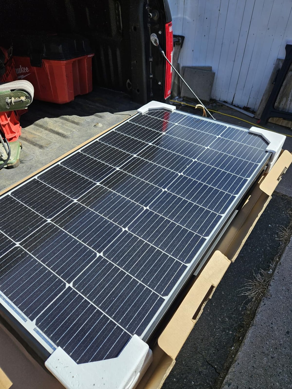 JJN Solar Panel Kit 300 Watt 12 Volt Monocrystalline Solar Panels with 40A PWM Charge Controller 2 Pair Solar Panel Cables 3 Set Z Brackets 4 Way Connector for RV Camper Marine Boat Off Grid System customer photo 2