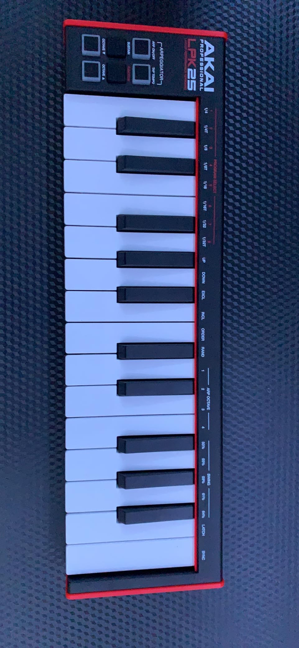 Akai Professional LPK25 - USB MIDI Keyboard Controller with 25 Responsive Synth Keys for Mac and PC, Arpeggiator and Music Production Software customer photo 1