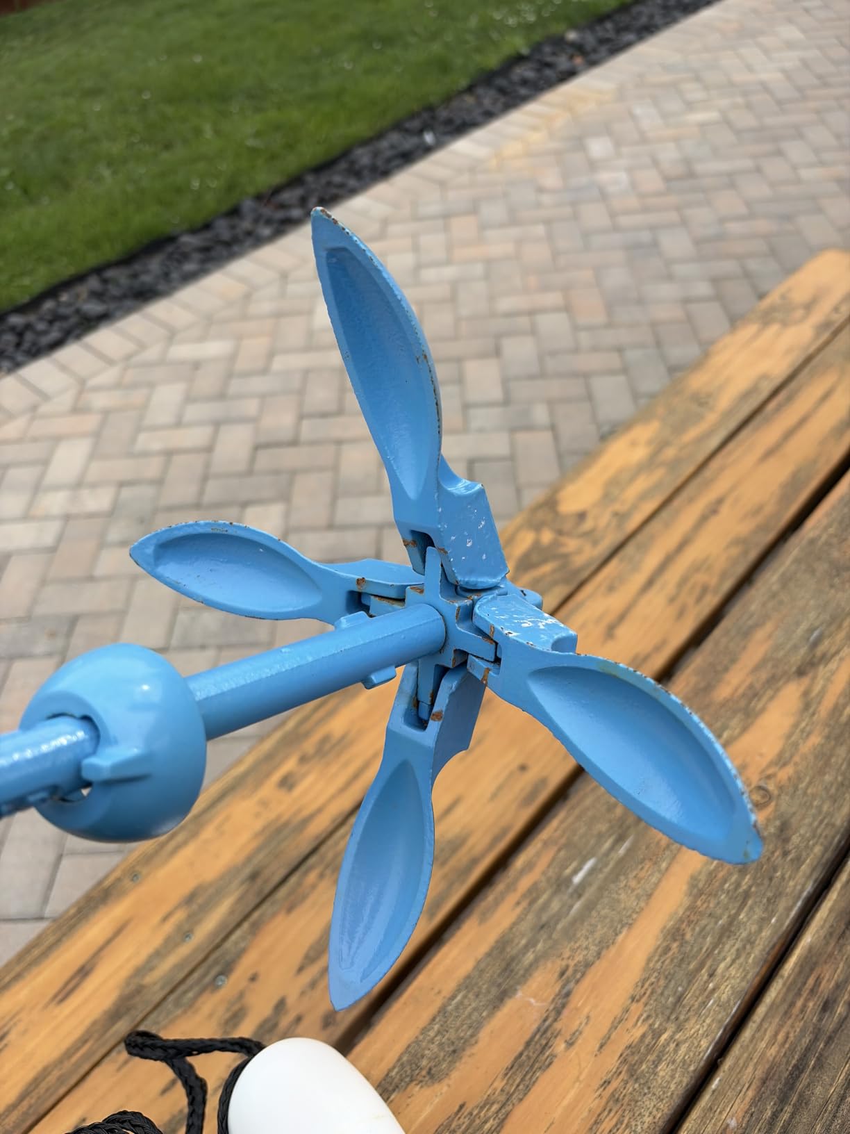Best Marine and Outdoors Kayak Anchor, 3.5 Pound Anchor System Kit for Kayaks, Canoes, SUP Paddle Boards & Jet Skis, Fishing, Boating & Kayaking Accessories customer photo 2