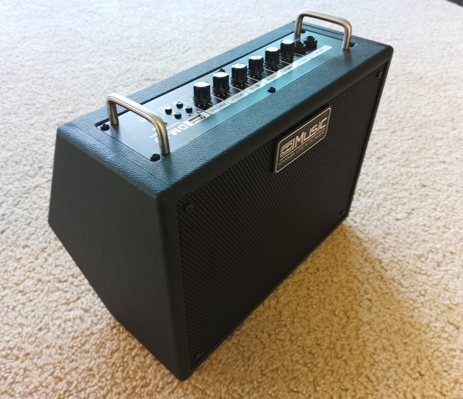 Coolmusic Keyboard AMP 30W Electric Drum Amplifier Speaker, with 3-Year Warranty customer photo 2