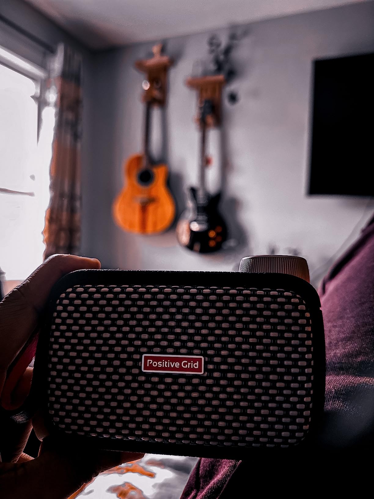 Positive Grid Spark GO 5W Ultra-Portable Smart Guitar Amp & Speaker | 33 amps, 43 effects, 100k+ tones customer photo 2