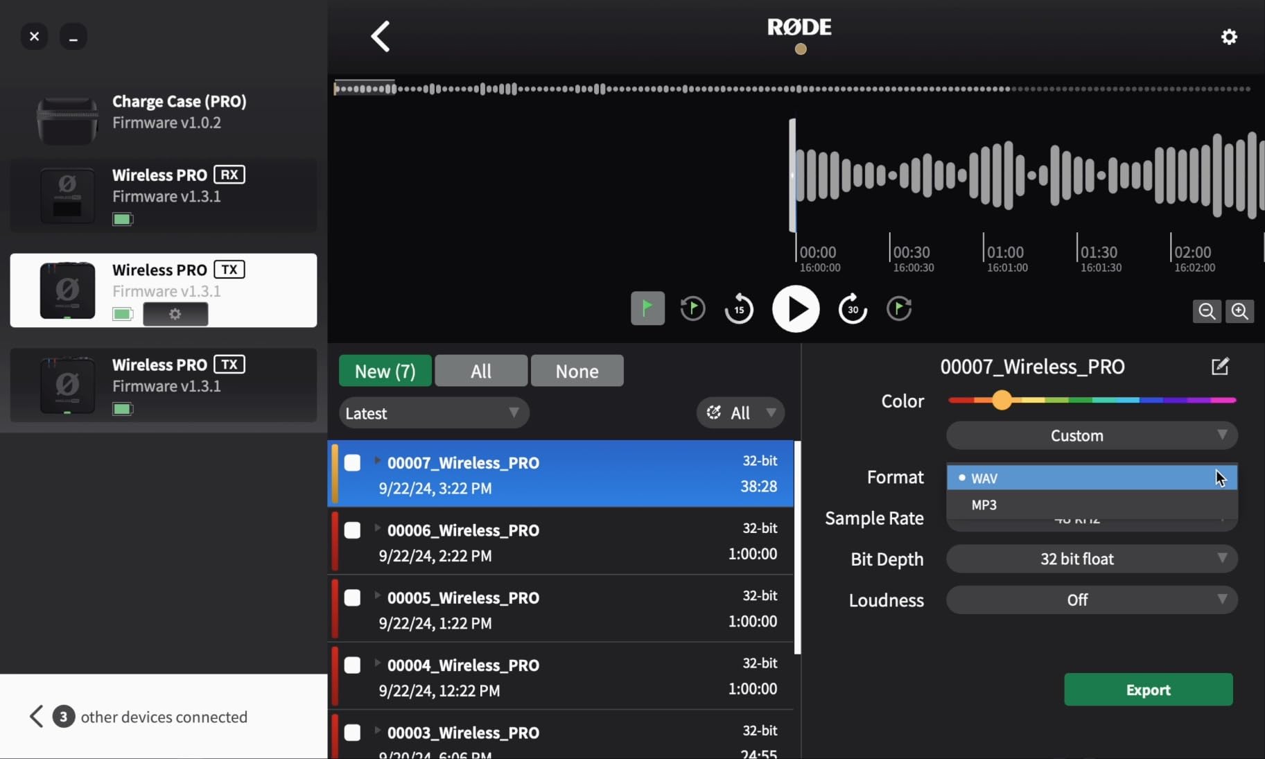 RODE Wireless PRO Compact Wireless Microphone System with Timecode, 32-bit Float On-board Recording, 2 Lavalier Microphones and Smart Charge Case for Filmmaking and Content Creation | 32-Bit Float Onboard Recording, Timecode, Series Iv 2.4ghz, 32GB Tx Memory customer photo 2