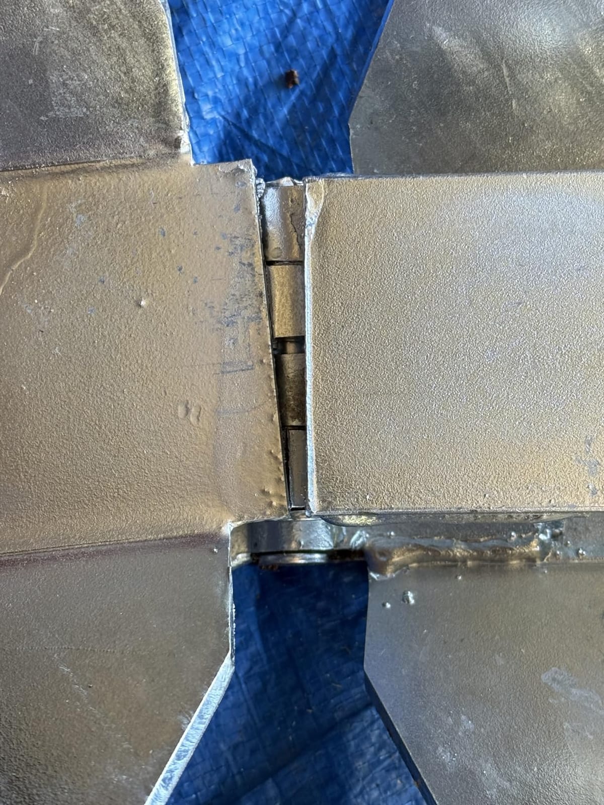 Box Anchor for Boats, Folding Boat Anchor Hot Dip Galvanized, Double Sided | Slide Anchor for Pontoon Fishing and Cabin Cruiser, Multiple Sizes, Better Boat customer photo 1