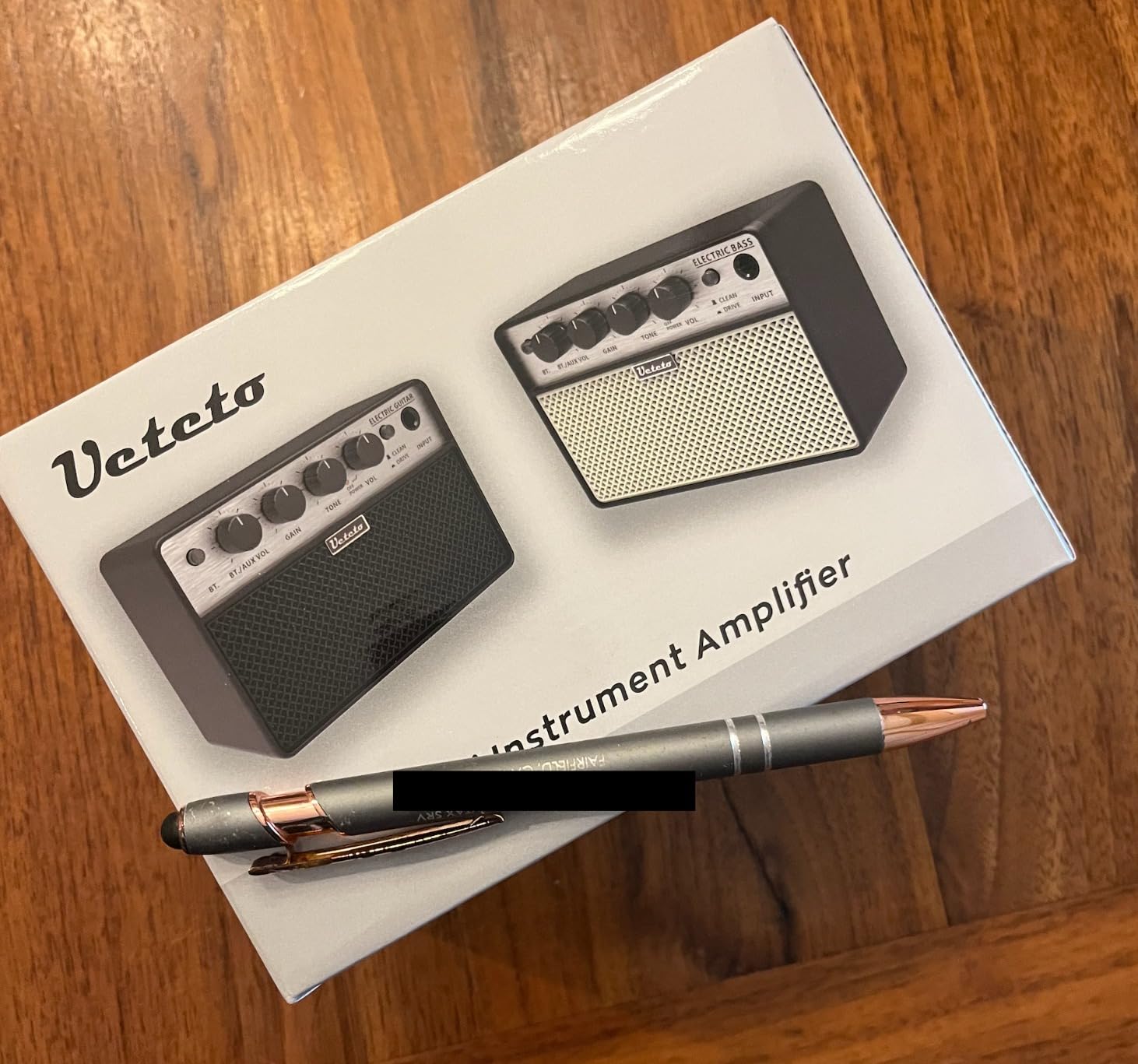 Ueteto 10W Mini Bass Amp | Portable, Rechargeable, Bass Guitar Practice Amplifier, Clean and Drive Channels customer photo 2