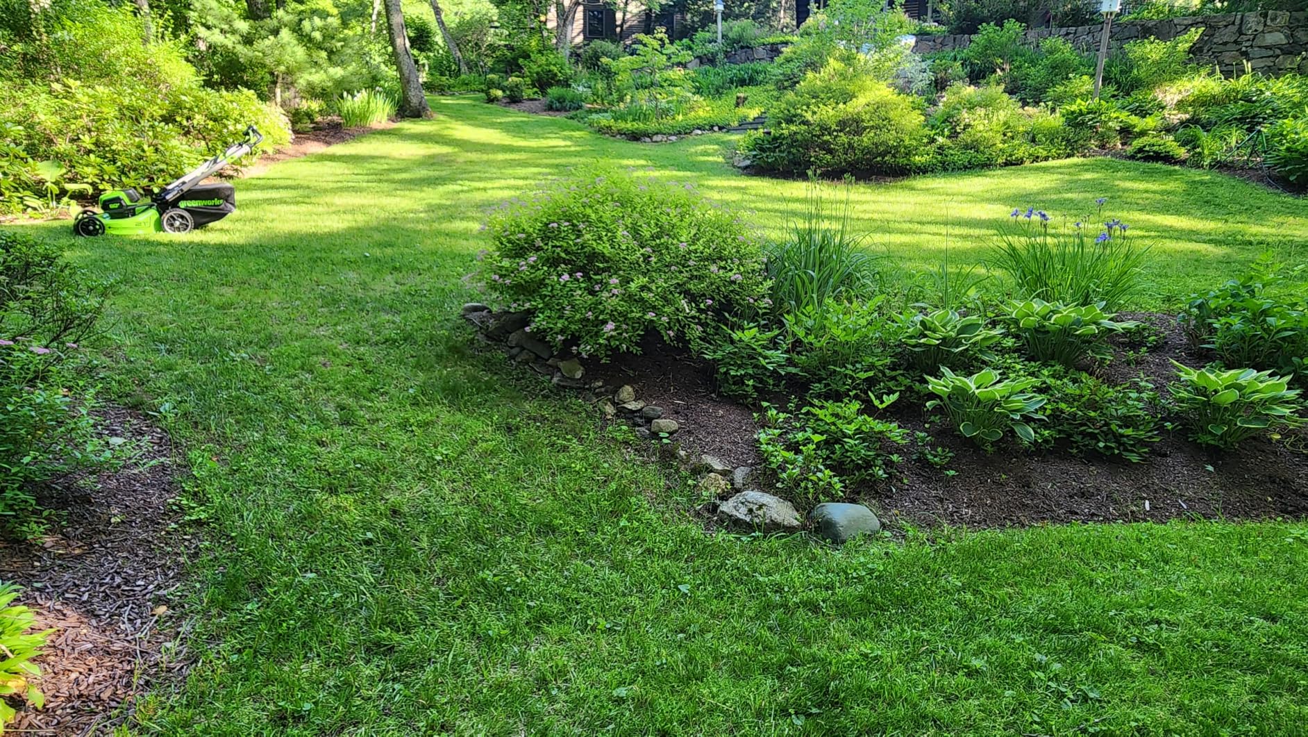 Greenworks 80V 21 in Self-Propelled Lawn Mower, 4.0 Ah Battery and Charger customer photo 1