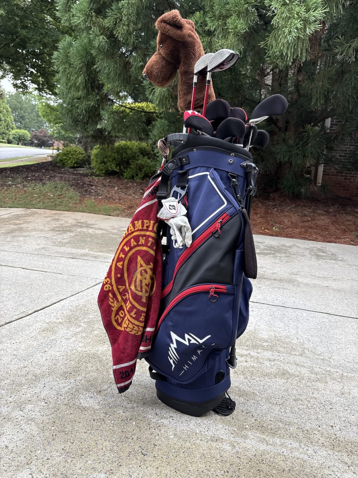 14-Way Golf Stand Bag Lightweight, Magnetic Pocket | Full-Length Dividers, Multiple Pockets, Stable Stand, Portable Handles, Dual Detachable Straps, Cooler Pocket customer photo 1