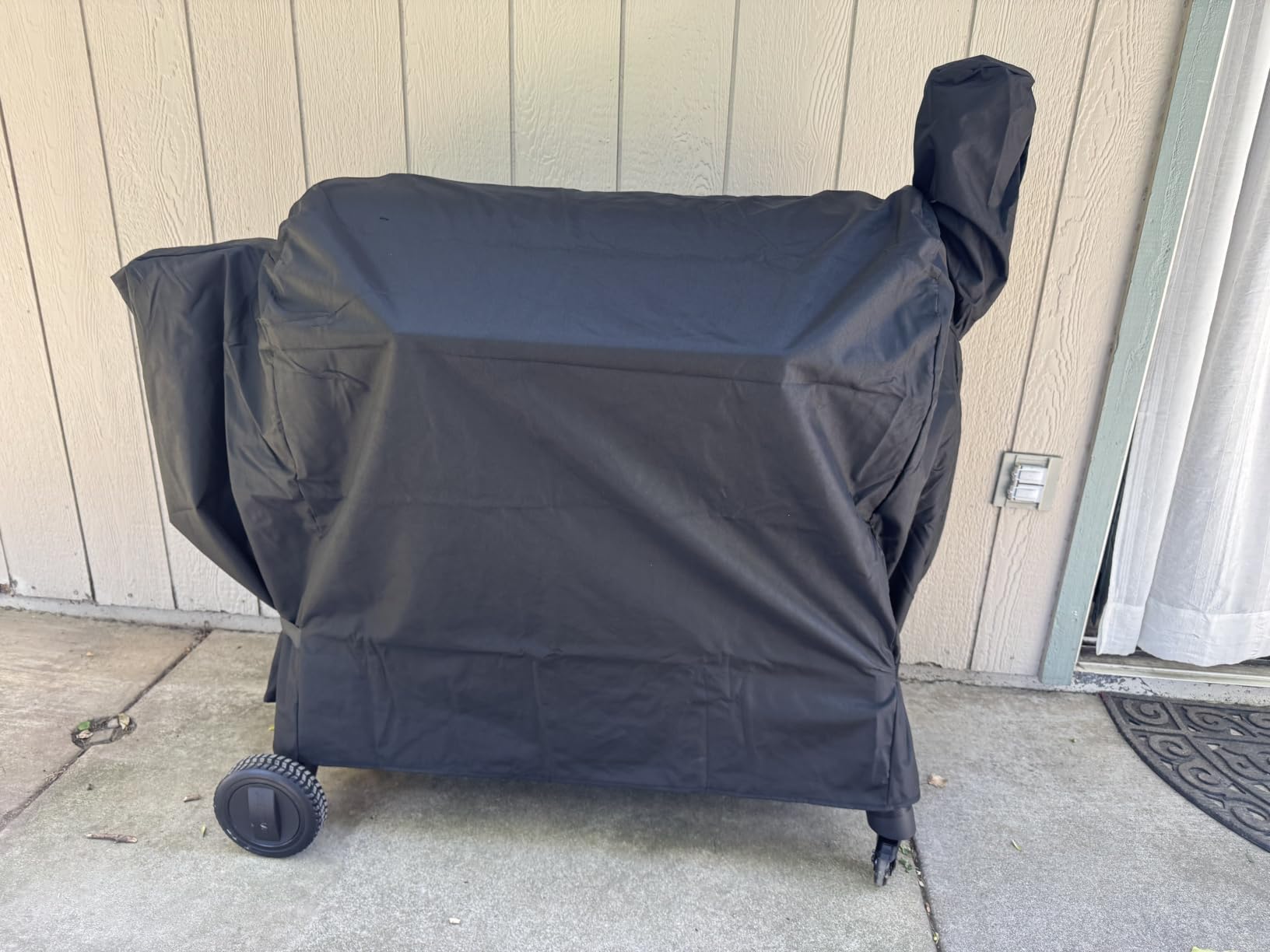 Pellet Grill Cover for Traeger Pro 34/780 Series, 1000D Heavy Duty Material | Rip-Proof, Waterproof & Durable, Windproof Straps & Zippers, UV and Fade Resistant, Traeger Texas 34, Z Grills 700 customer photo 2