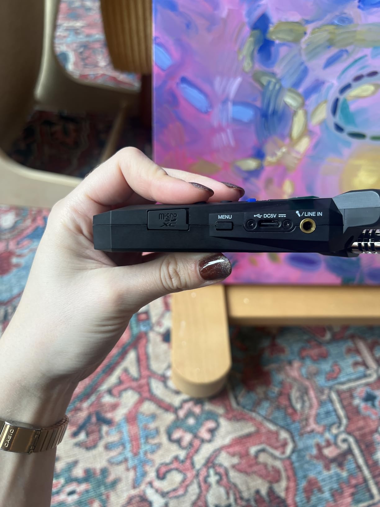 Zoom H1 Essential Handheld Recorder for Musicians, Podcasters & Content Creators | Clip-Free Audio with 32-Bit Float, X/Y Stereo Mics, USB Microphone Mode, 10-HR Battery, Accessibility Features customer photo 2