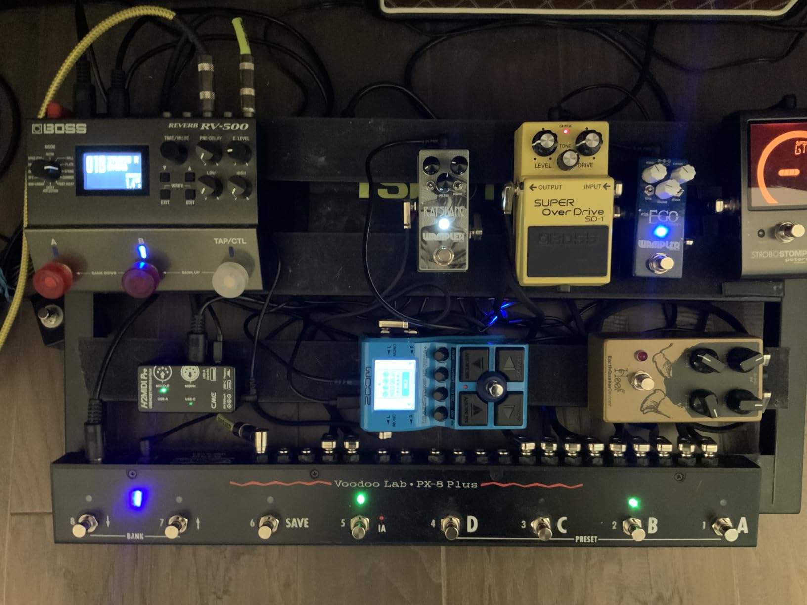 Zoom MS-70CDR+ MultiStomp for Guitarists with Chorus, Delays & Reverbs | 140+ Effects, Stereo I/O, Effect Chaining, Built-In Tuner, Battery Powered, For Guitarists and Keyboardists customer photo 2