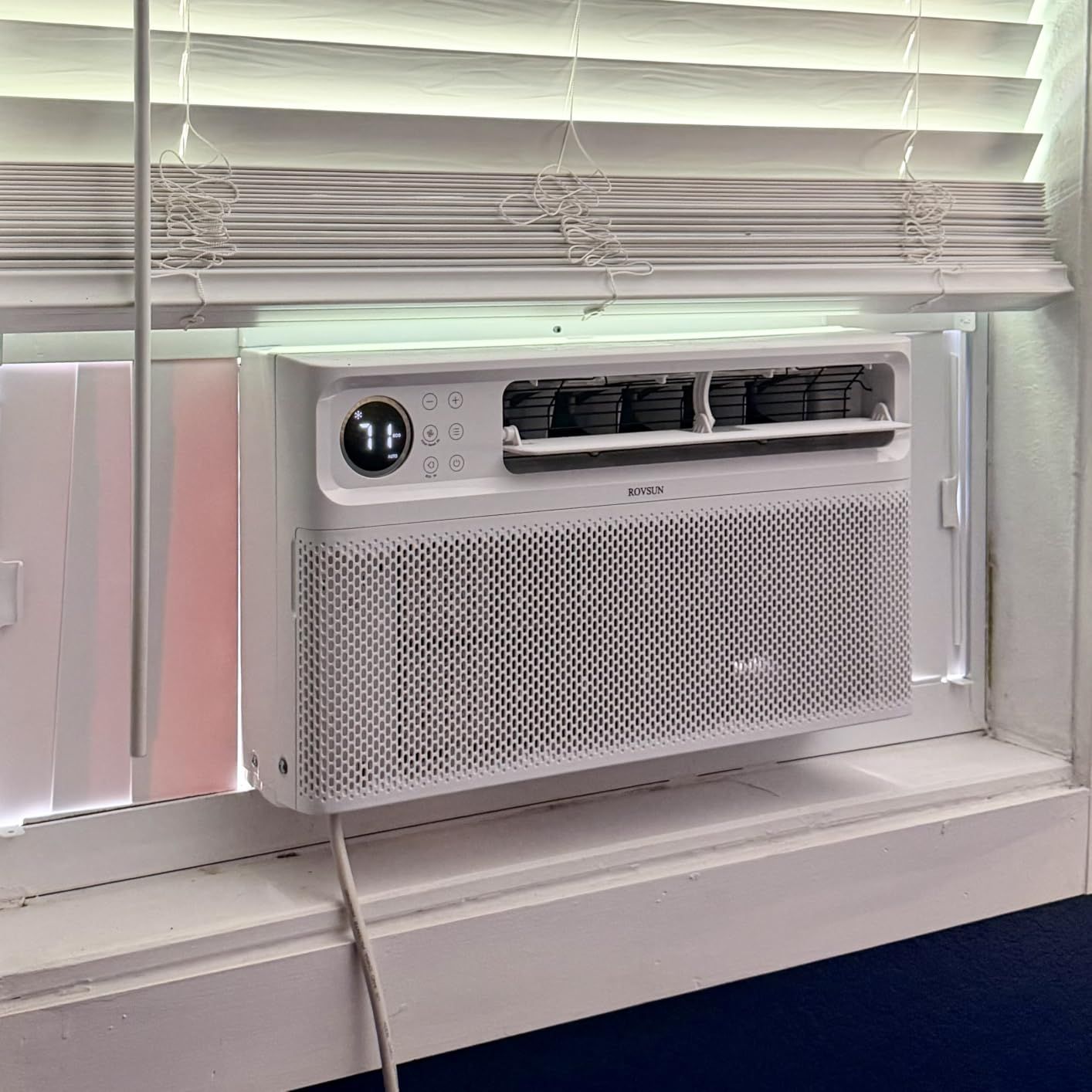 ROVSUN 8000 BTU Inverter Window Air Conditioner with WiFi, Energy-Star Window AC Unit with Remote & App Control, Ultra Quiet Design & Easy Install Kit, Work with Alexa/Google Assistant, 115V/60Hz customer photo 2
