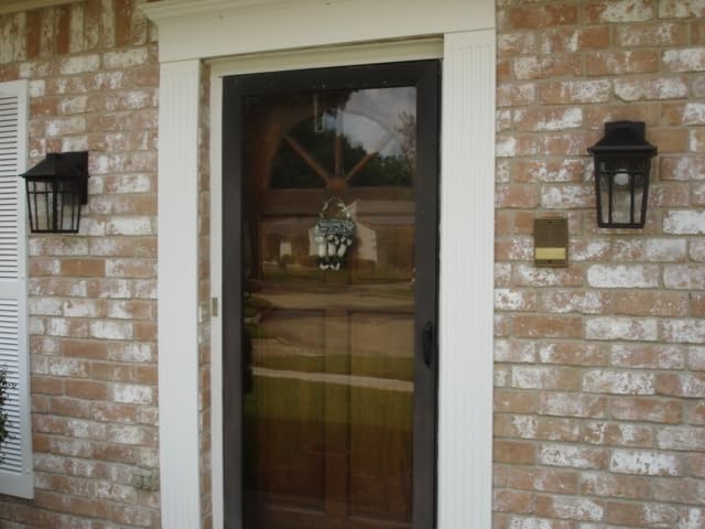 Darkaway Outdoor Sconce Lights Wall Light Fixtures, Exterior Porch Light with Water Ripple Glass for Patio Yard Doorway Garage customer photo 2