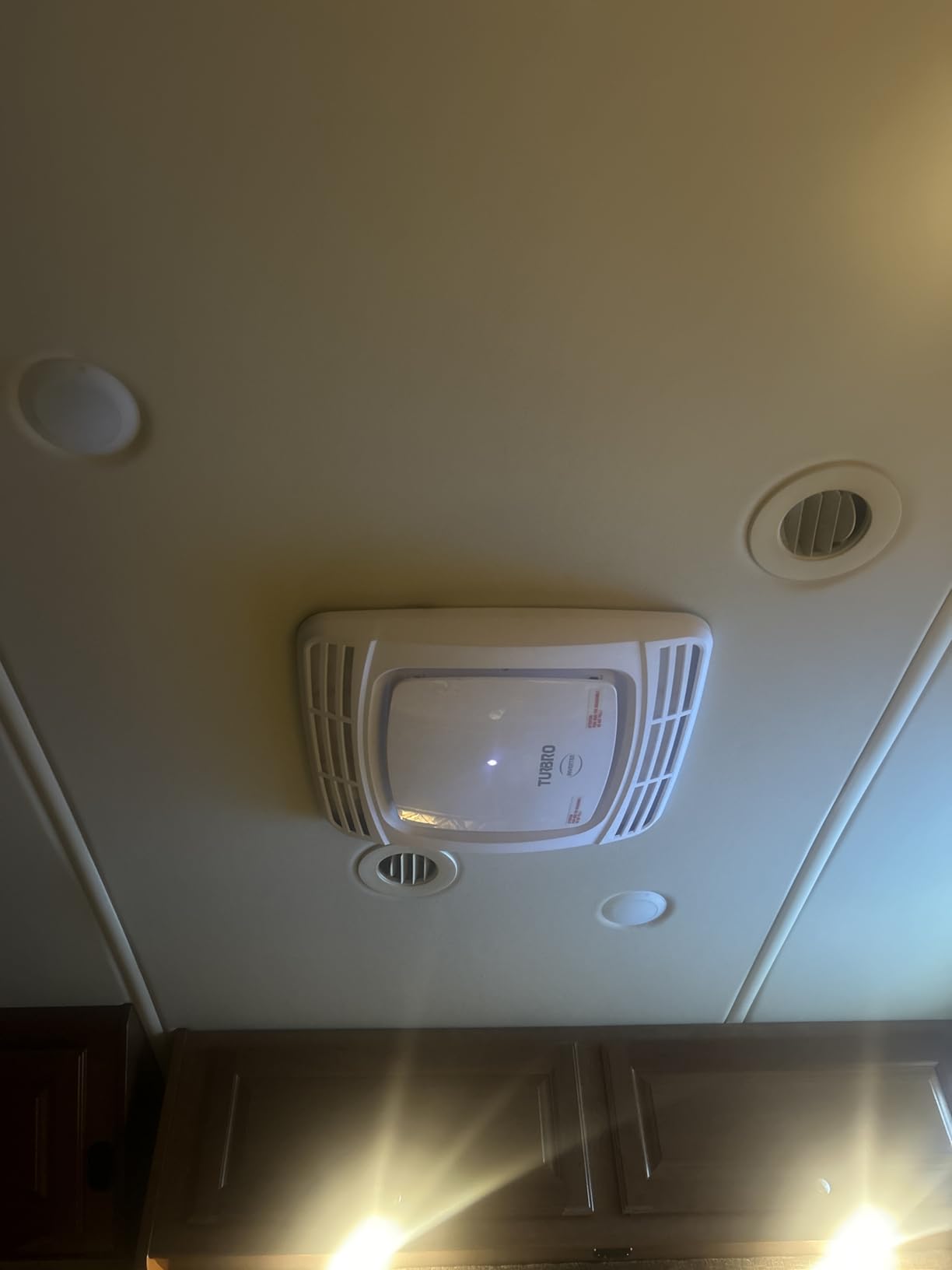 TURBRO Inverter 13.5K BTU RV Air Conditioner with Cooling and Heat Pump, Non-Ducted Low-Profile Rooftop Unit, White customer photo 1