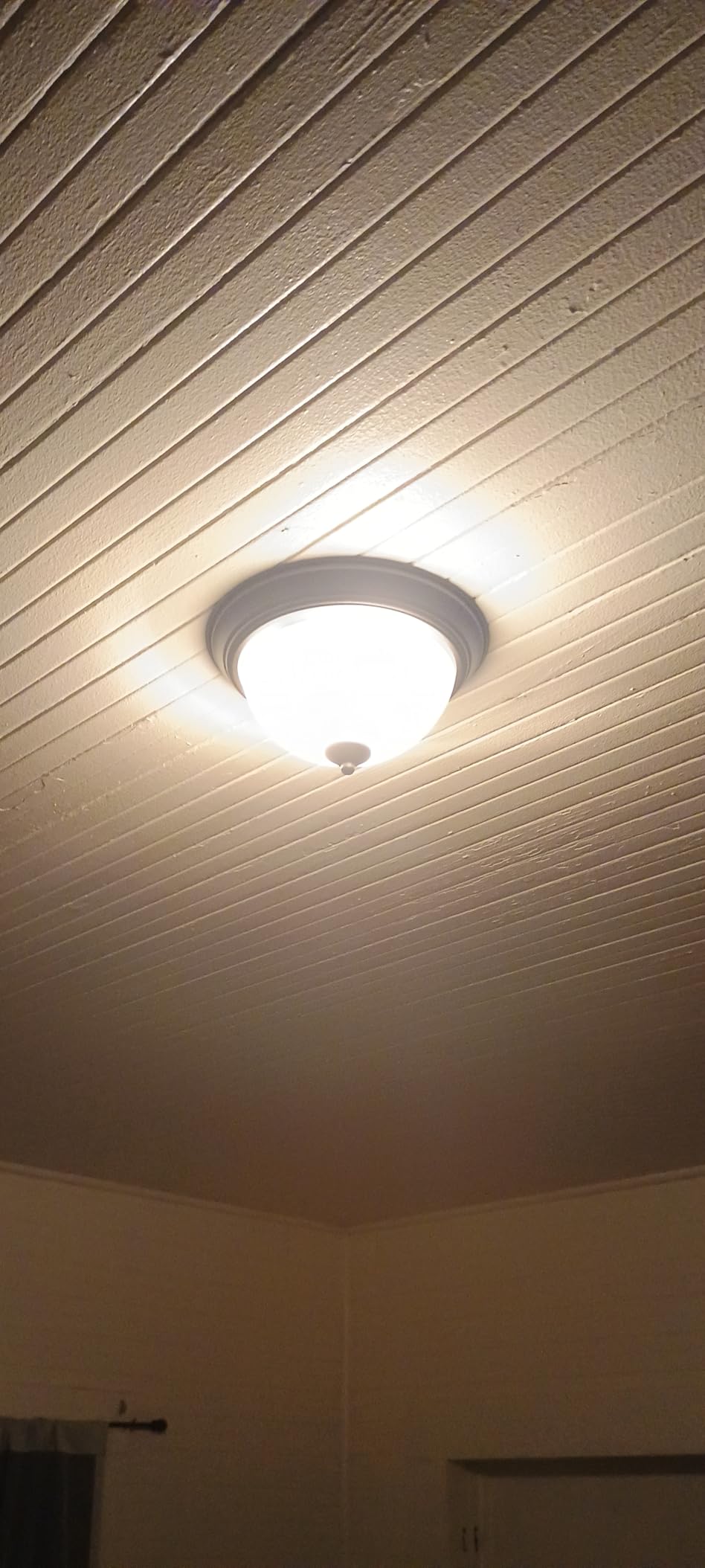 Designers Fountain Flush Mount Ceiling Light, 11 Inch Frosted Glass Lighting Fixture for Kitchen, Bedroom, Bathroom, and Hallway, LED Bulbs Not Included, Brushed Nickel customer photo 1