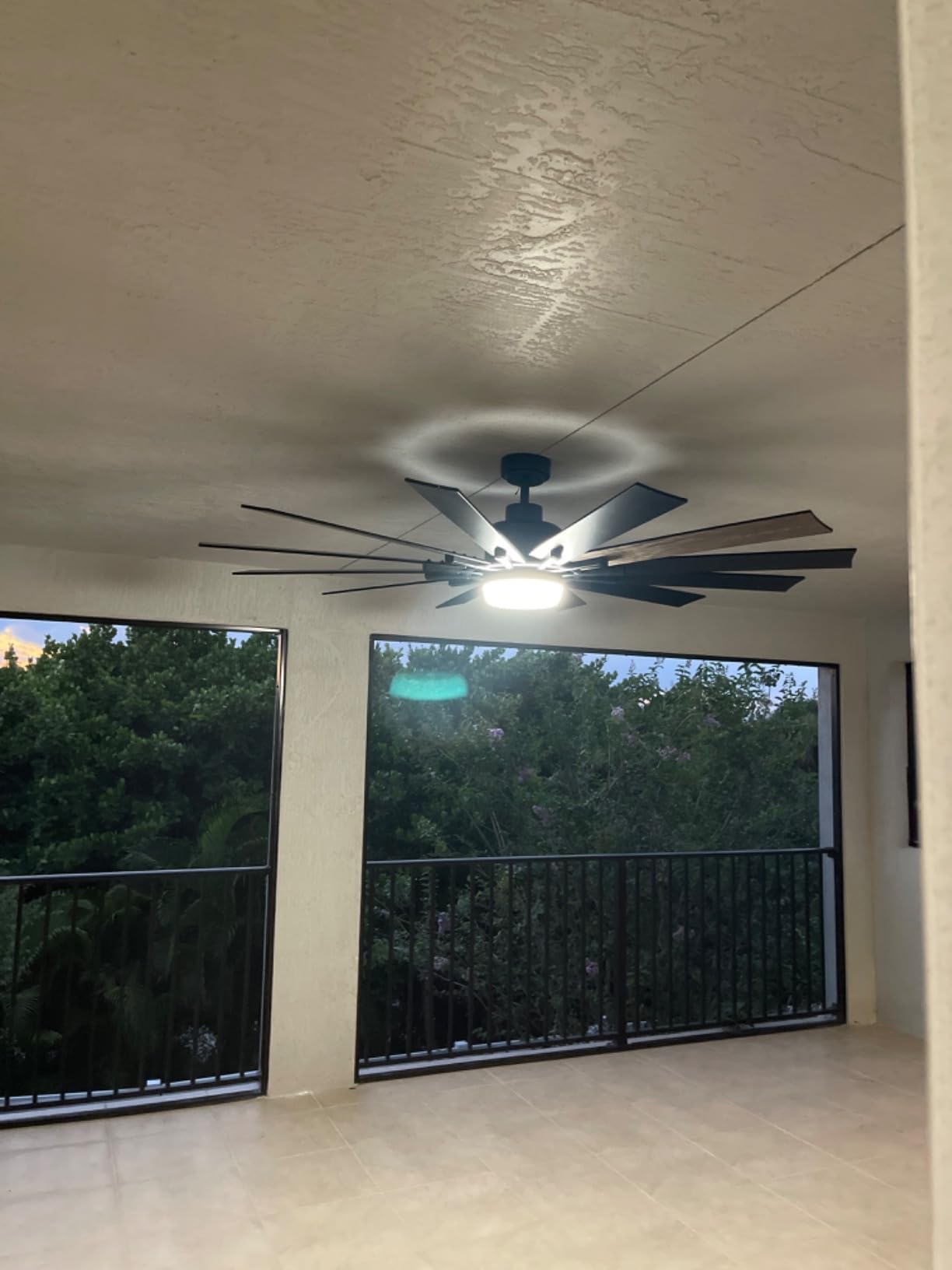 52 Inch Brushed Nickel Ceiling Fan with Light and Remote Control | 6-Speed Quiet Reversible DC Motor, Dimmable 3CCT LED, 3 Timer Settings, 5-Blade Modern Design, Indoor or Covered Outdoor Use customer photo 2