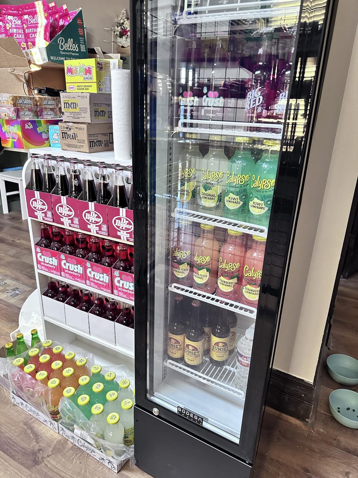 BODEGACOOLER Commercial Refrigerator, 27.02Cu.Ft Glass Door Beverage Cooler | Upright Double Door Merchandiser Display Refrigerator with Soft LED Light, Adjustable Shelves, 4 Heavy-Duty Casters customer photo 1