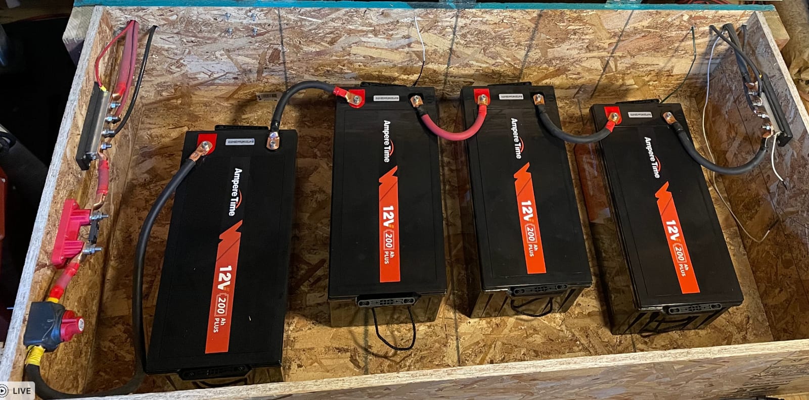Litime 12V 200Ah Mini Lithium LiFePO4 Bluetooth Battery for RV Solar Marine | Group 31+, Max. 20000 Cycles at 60% DOD, 200A BMS, 2560Wh, Low Temp Protection, IP65, for Camper, Home Backup, Power Outages customer photo 2