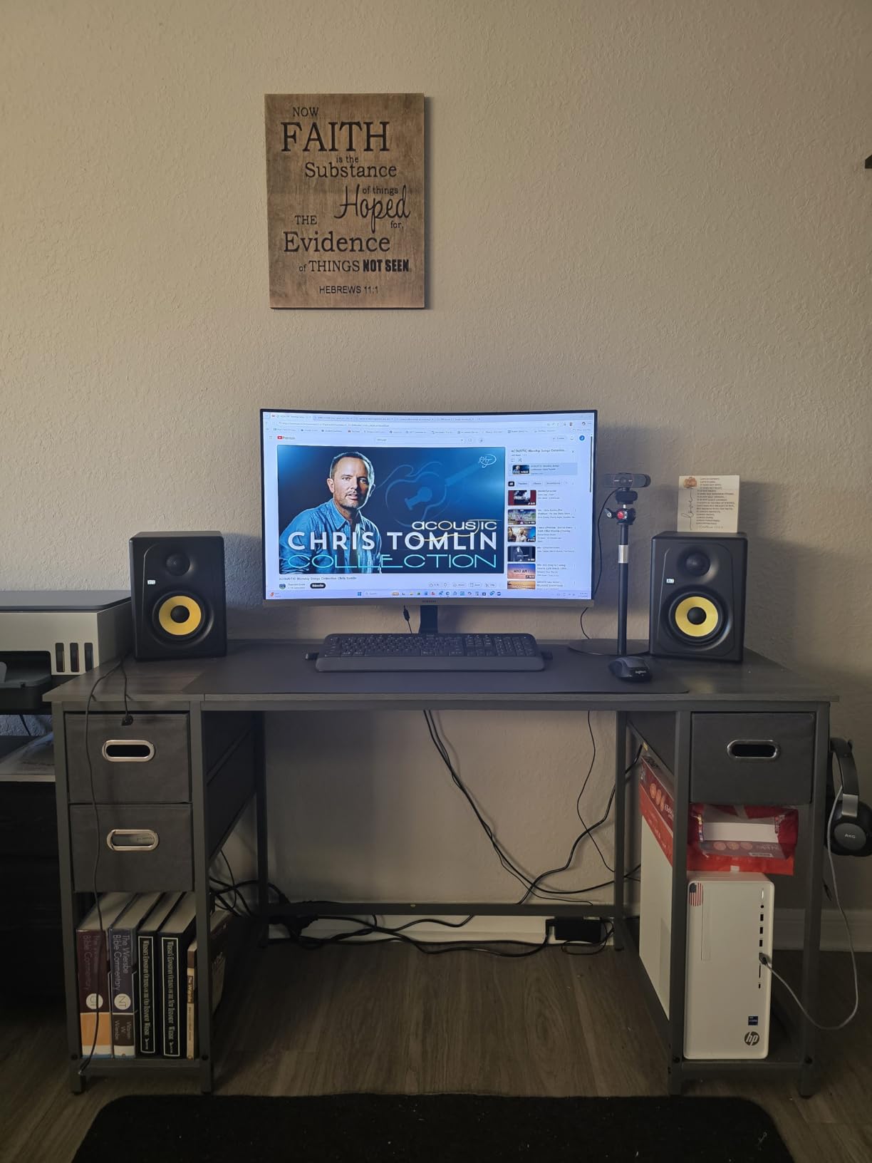 KRK Kreate 8 Powered Studio Monitor customer photo 1