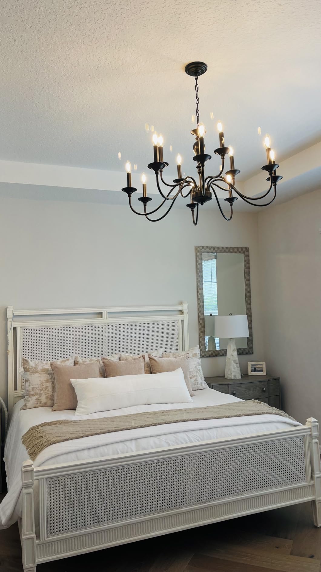 Black Chandelier 21 Light, Large Farmhouse Chandeliers for Dining Room 49