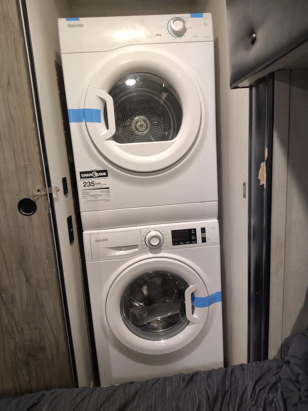 Splendide DV1725X & WFL2500X Washer & Dryer Stacked Bundle with Vent Kit & Stack Kit Included - Updated Design customer photo 2