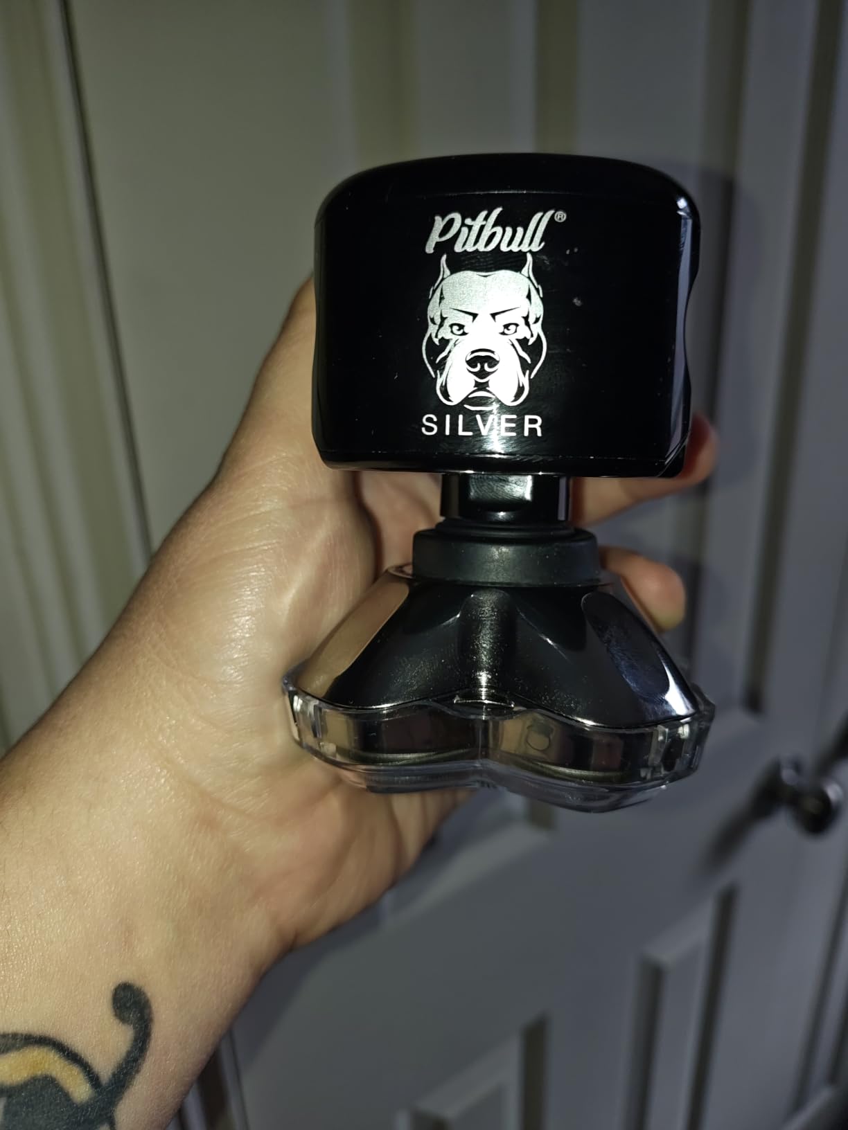 Skull Shaver Pitbull Silver PRO SX5 - Head & Face Shaver for Bald Men | Cordless Wet/Dry Rotary Razor customer photo 2