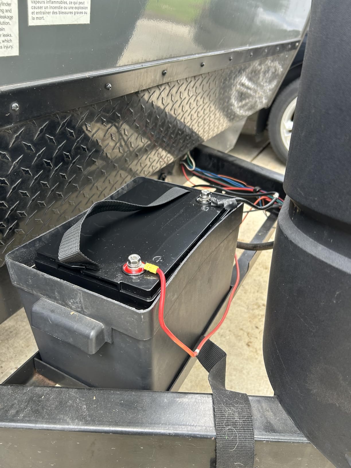 12V 150Ah LiFePO4 Lithium Battery BCI Group31 Bluetooth- Built-in 110A BMS, Deep Cycle Battery for Solar, RV, Marine, Off-Grid Applications - 15000+ Life Cycles, Safe & Lightweight customer photo 2