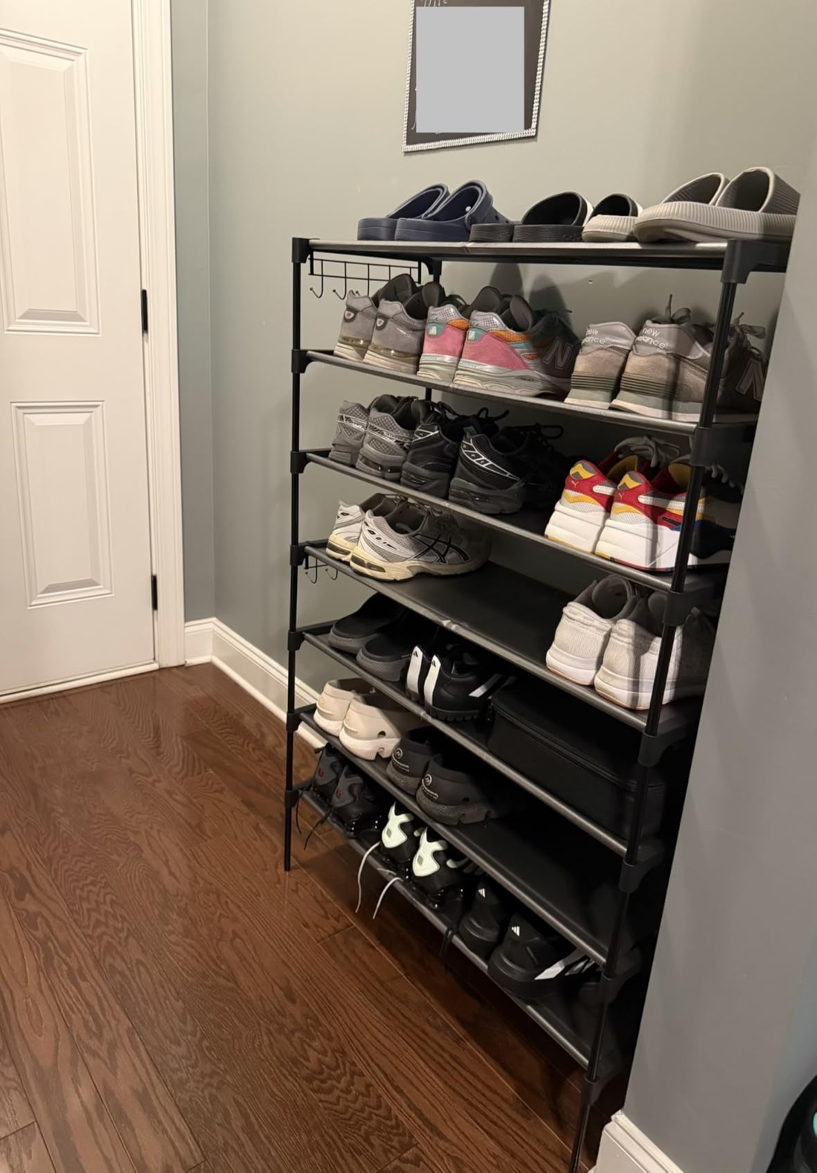 Kitsure 10 Tier Shoe Rack, Tall Shoe Organizer, 32.2