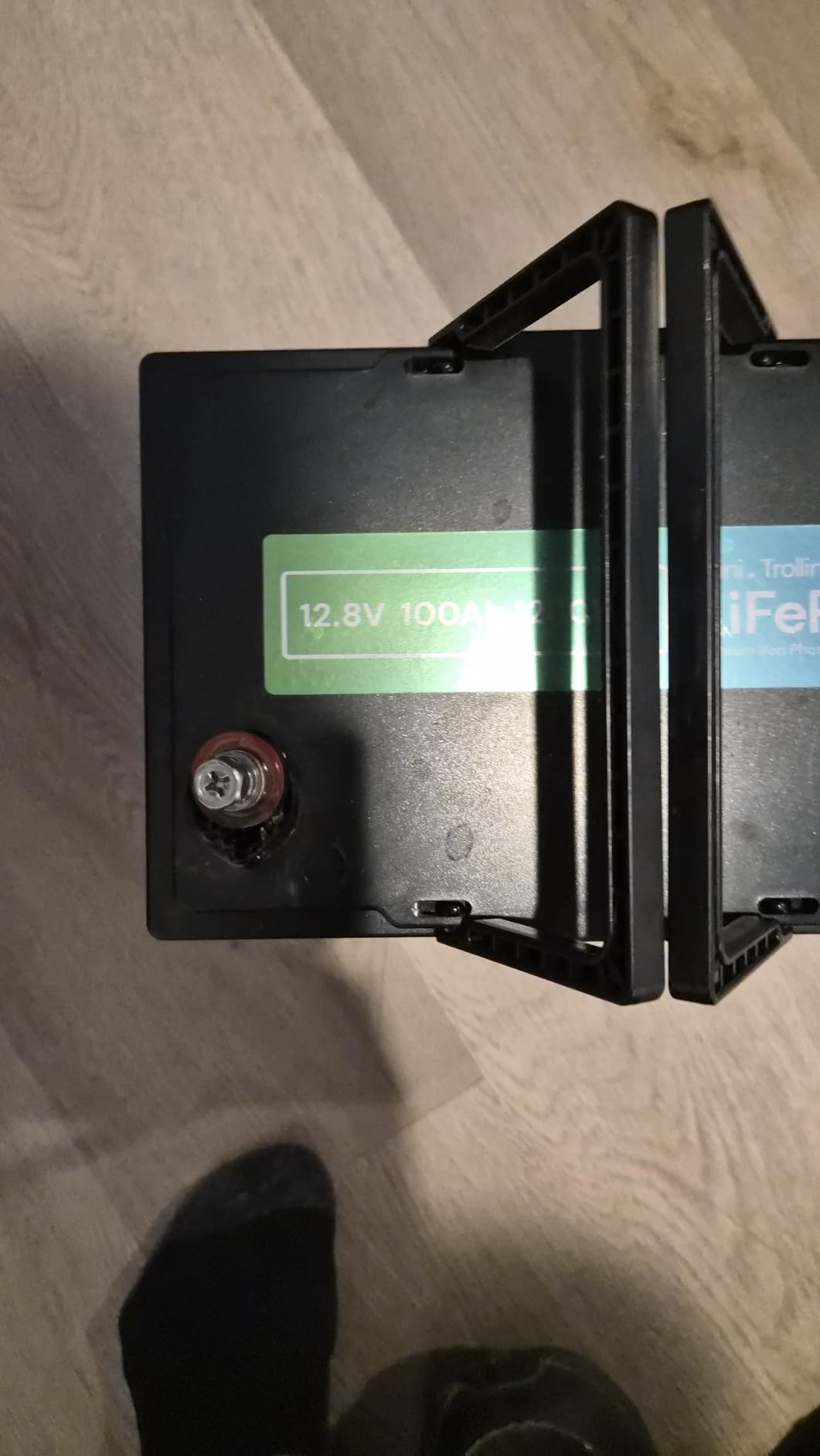 Dyness 12V 100Ah LiFePO4 Battery Mini TM, BCI Group 24, 12V 100Ah Lithium Battery with Low-Temp Protection Built-in 100A BMS, 12.8V Deep Cycles Battery, Perfect for Trolling Motor, RVs, Boat, Marine customer photo 2