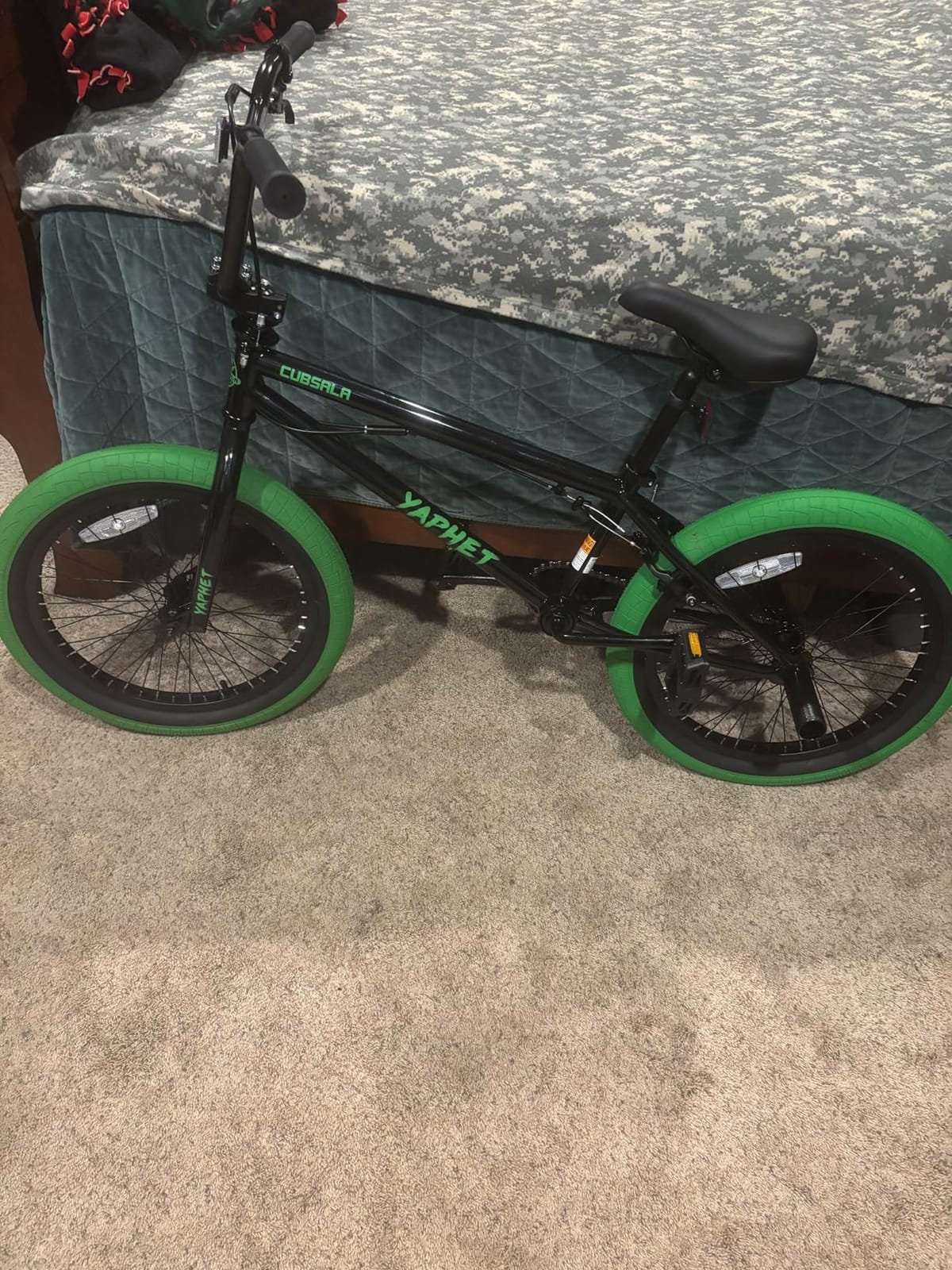 cubsala Freestyle BMX Bike, 20 Inch Yaphet Bicycle for Teen Beginner and Adult Riders, Bike with Hi-Ten Steel Frame, Multiple Colors customer photo 1