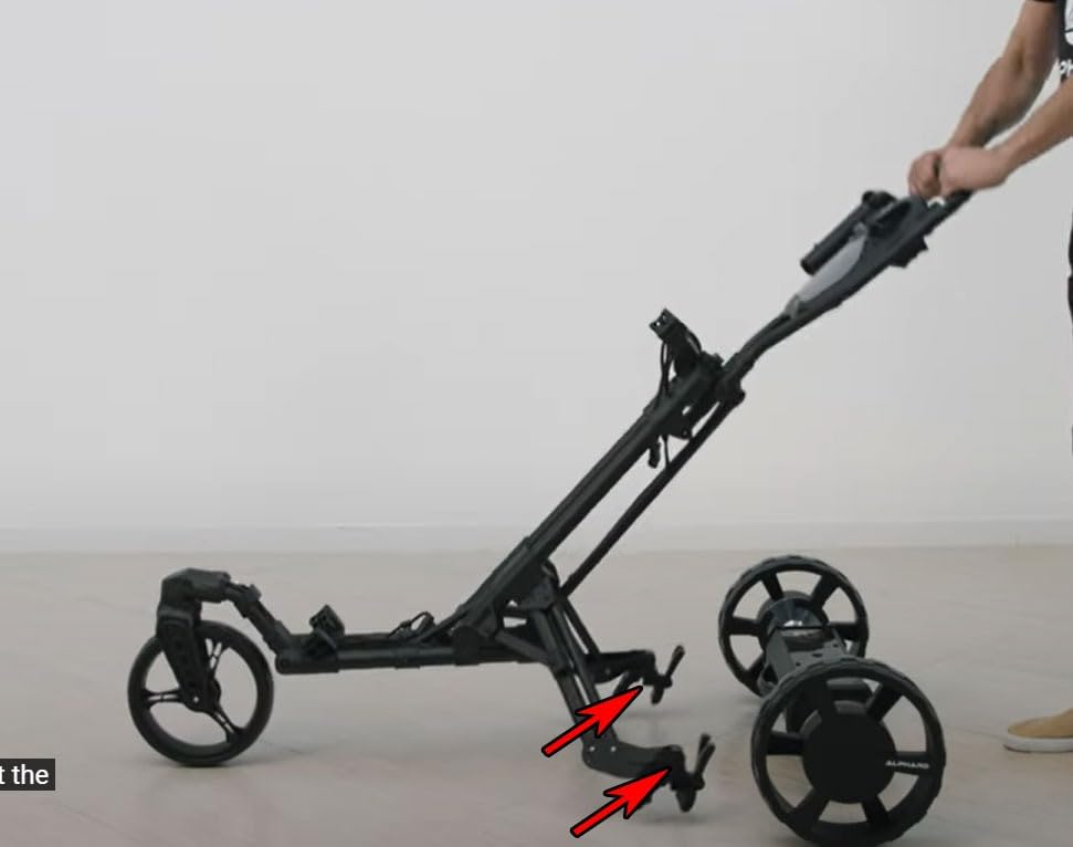 Alphard Golf Electric Caddy Bundle: Club Booster V2Pro + Omni Cart - Complete Remote-Controlled Electric Caddy Bundle - 6-Axis Gyroscope, Downhill Speed Control, Parking Brake, Wheelie Bars customer photo 1