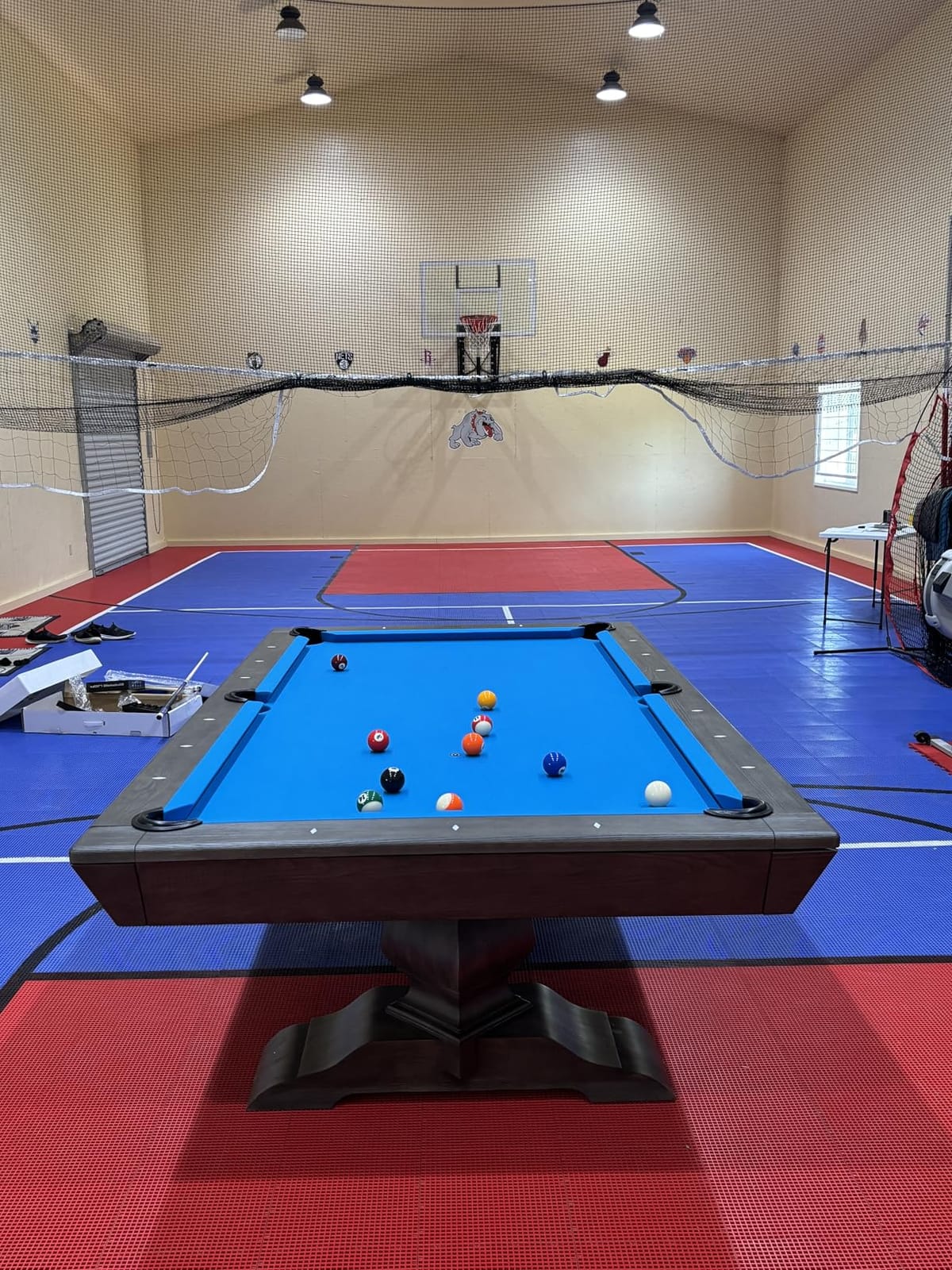 Nixon Billiards - Birdy Slate Billiard Pool Table- Grayson Grey - 7ft and 8ft - Whiteglove customer photo 2
